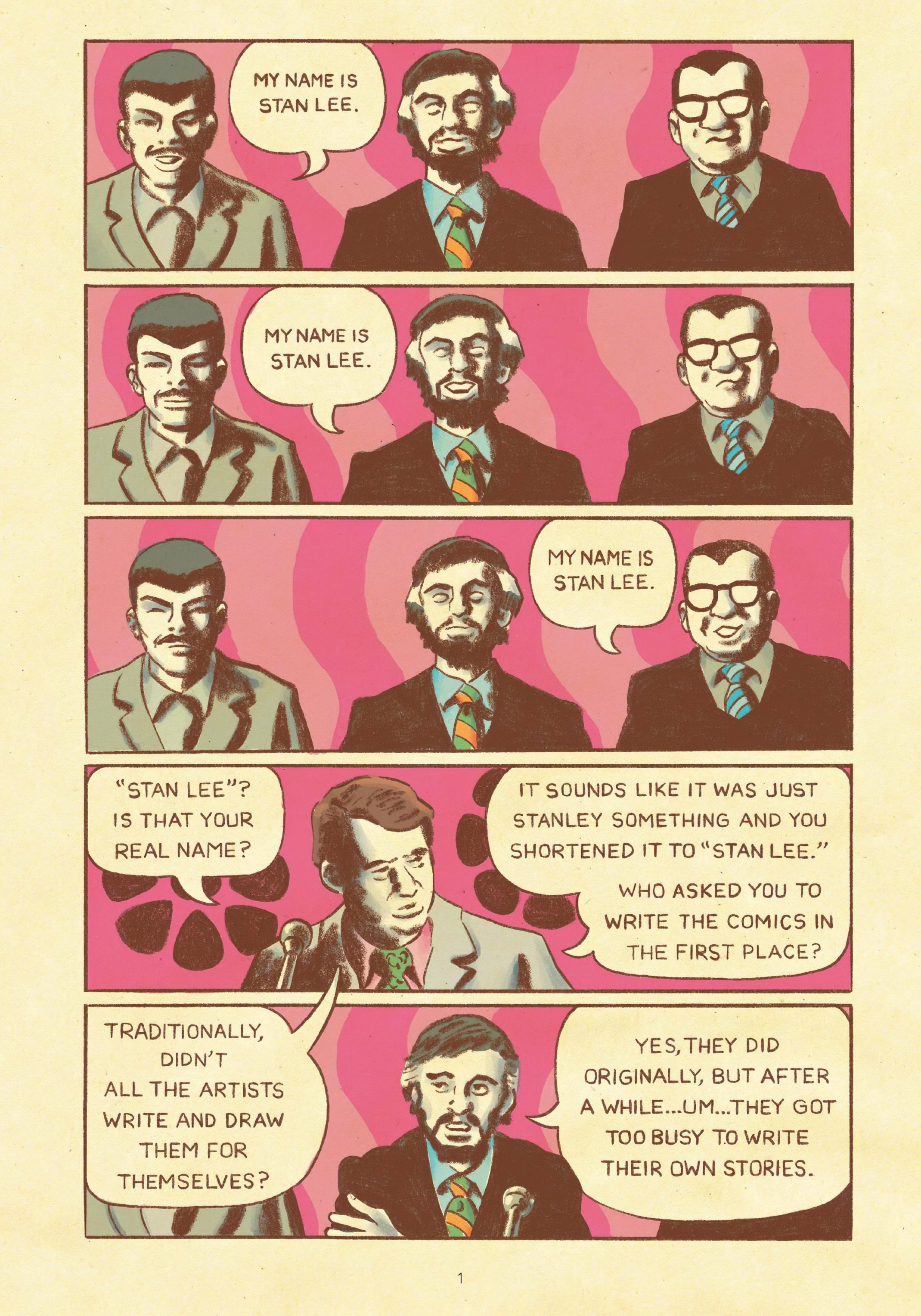 Read online I Am Stan: A Graphic Biography of the Legendary Stan Lee comic -  Issue # TPB (Part 1) - 7