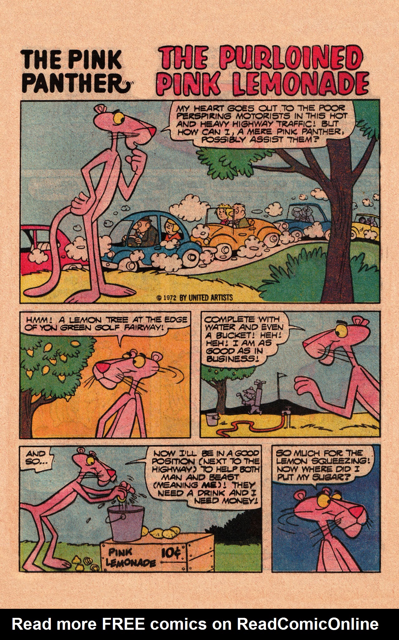 Read online The Pink Panther (1971) comic -  Issue #83 - 25