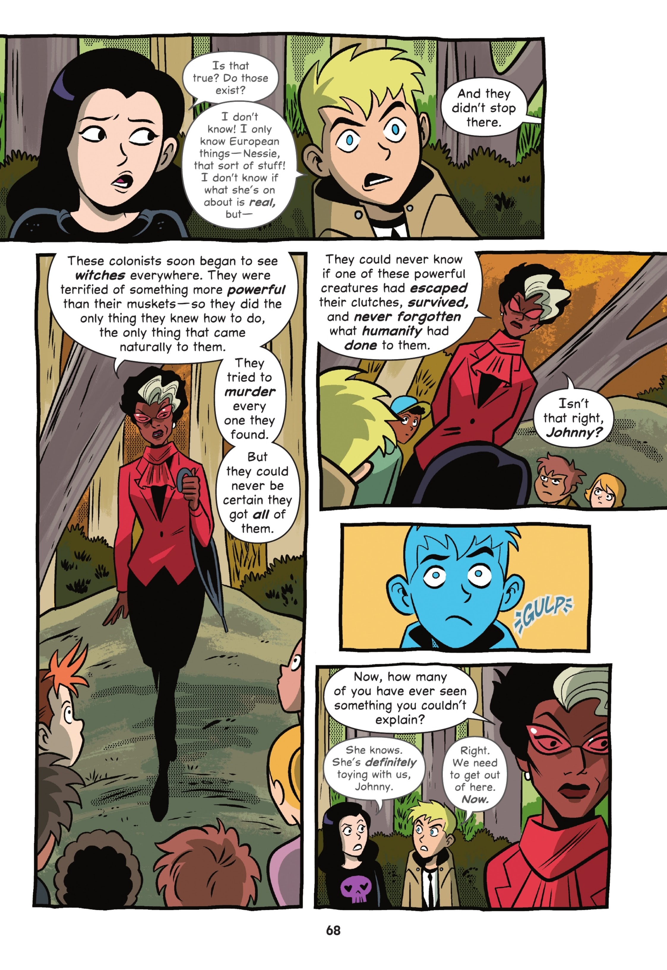 Read online The Mystery of the Meanest Teacher: A Johnny Constantine Graphic Novel comic -  Issue # TPB (Part 1) - 66