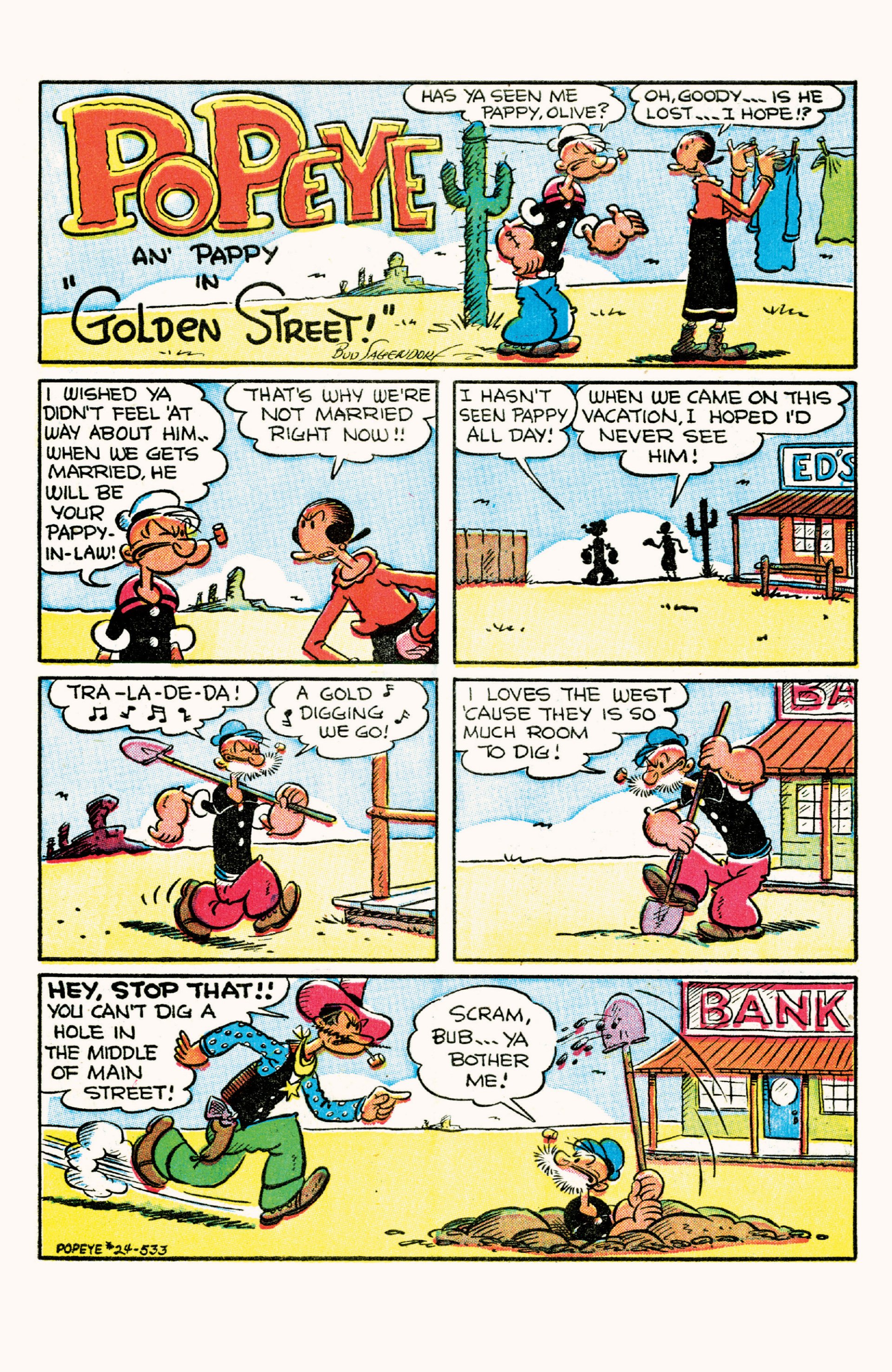 Read online Classic Popeye comic -  Issue #24 - 3