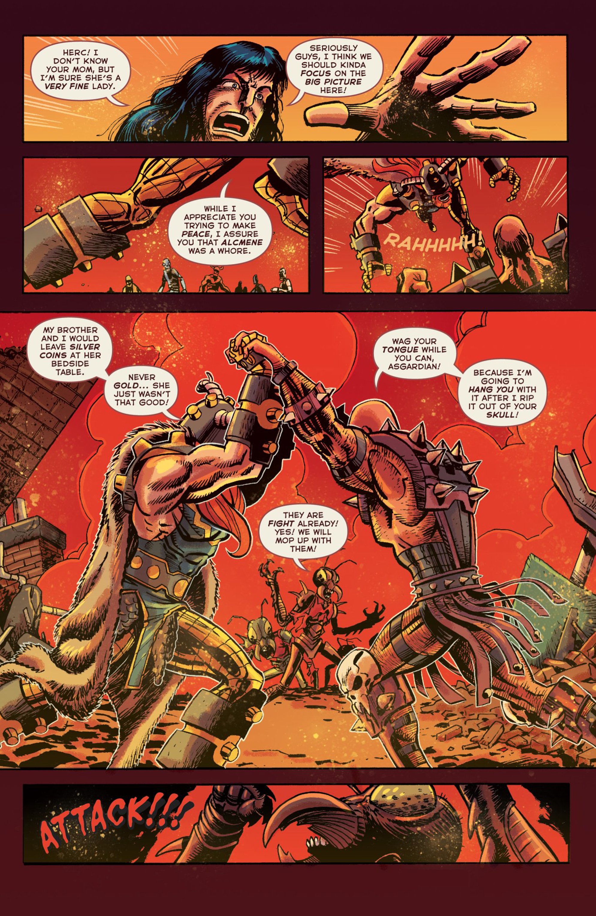 Read online Gods of Brutality comic -  Issue # TPB - 34