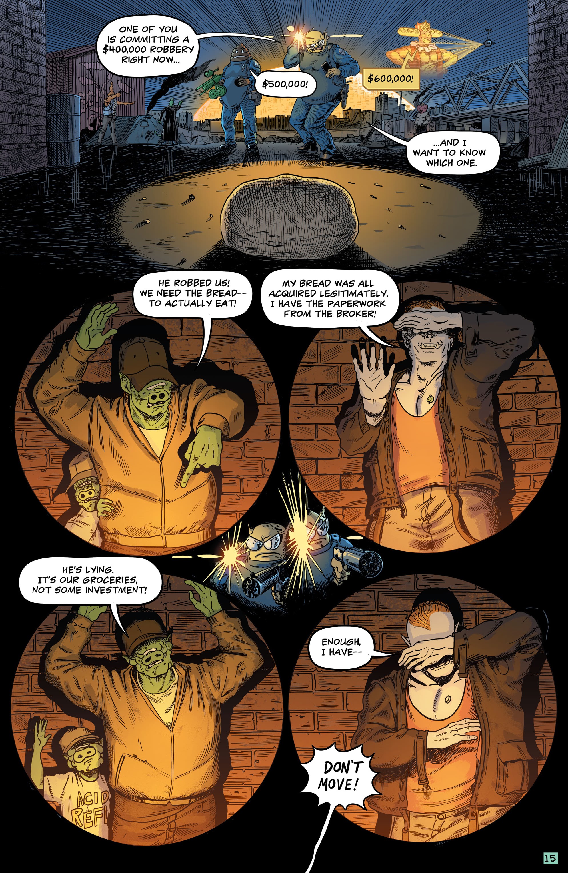 Read online Justice Warriors comic -  Issue #2 - 17
