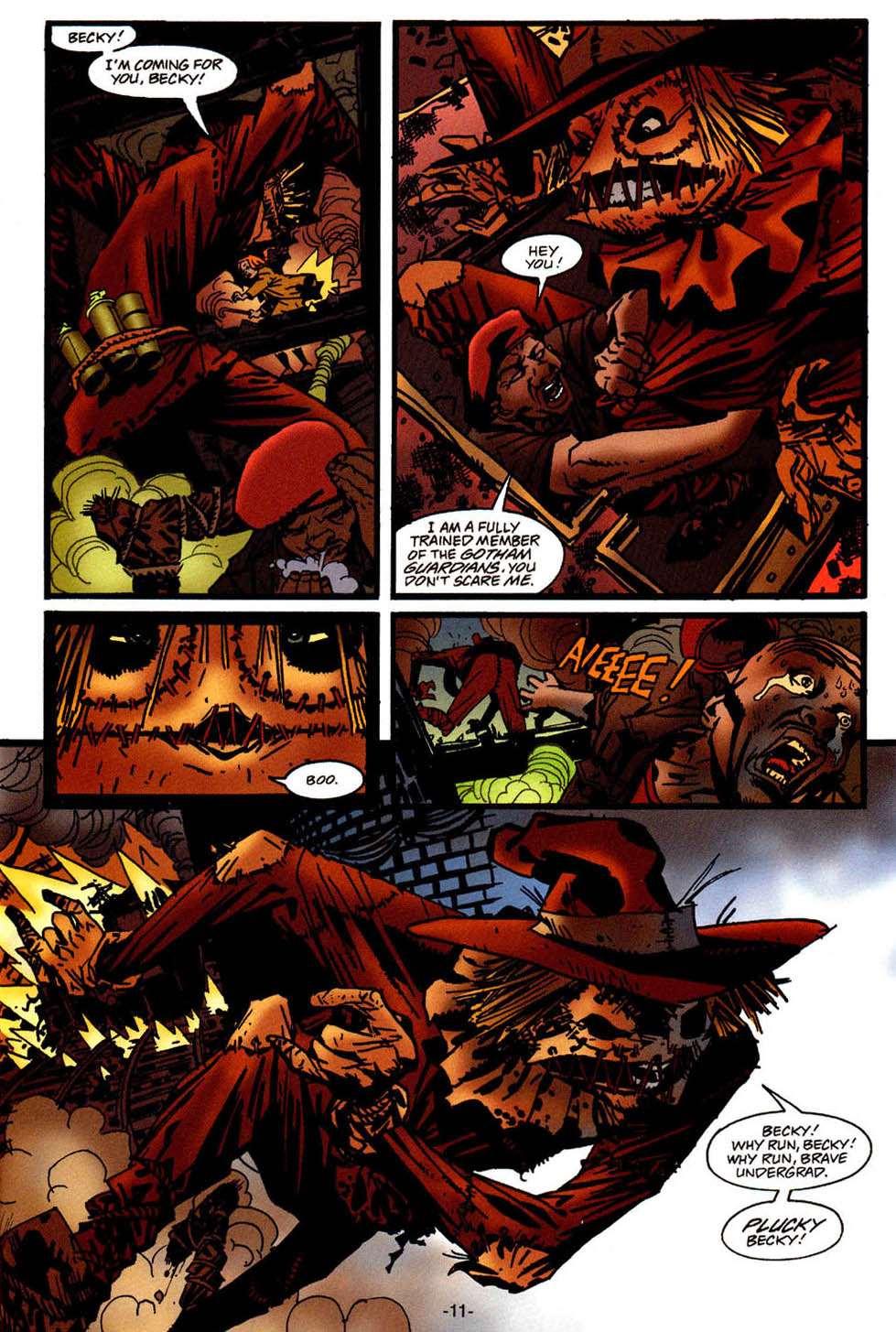Read online Scarecrow (Villains) comic -  Issue # Full - 12
