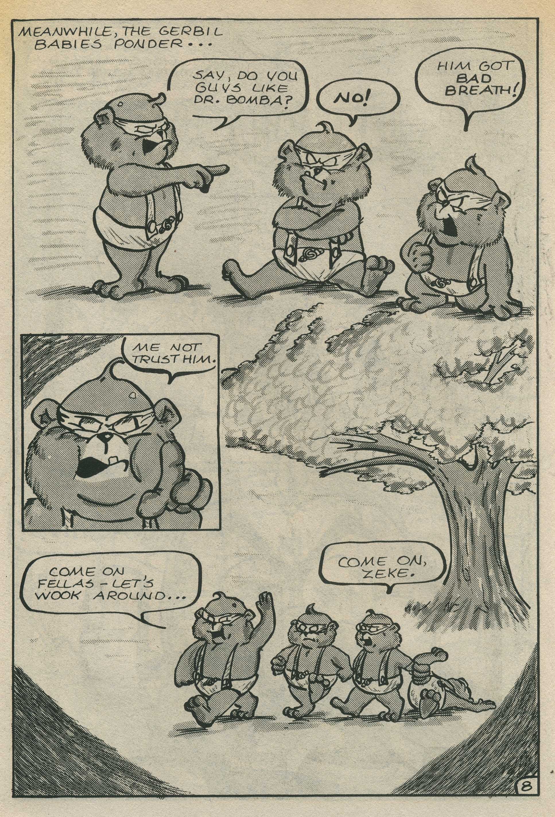 Read online Geriatric Gangrene Jujitsu Gerbils comic -  Issue #3 - 10