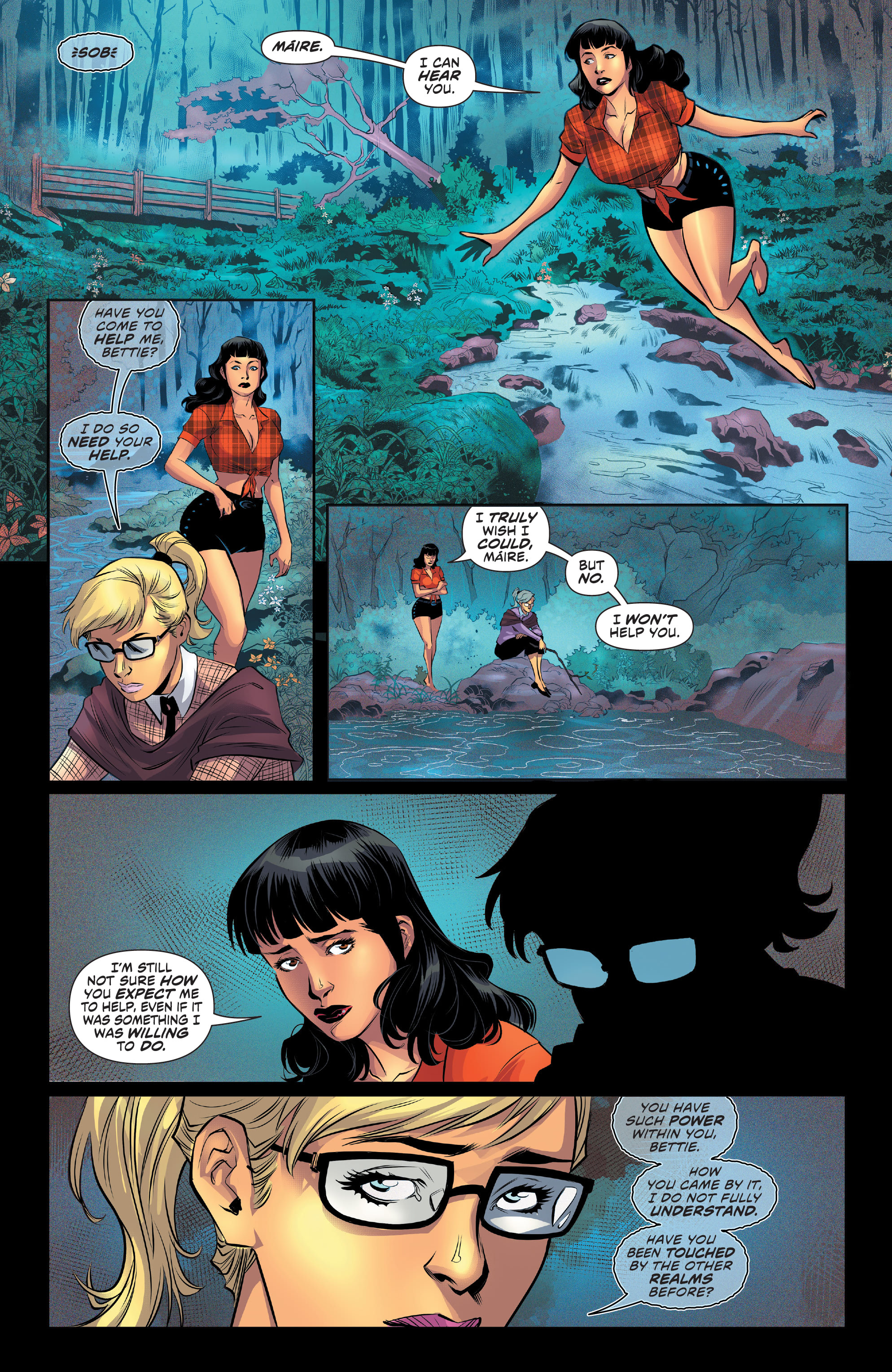 Read online Bettie Page & The Curse of the Banshee comic -  Issue #5 - 18