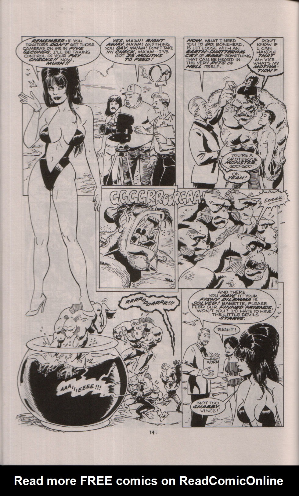 Read online Elvira, Mistress of the Dark comic -  Issue #24 - 15