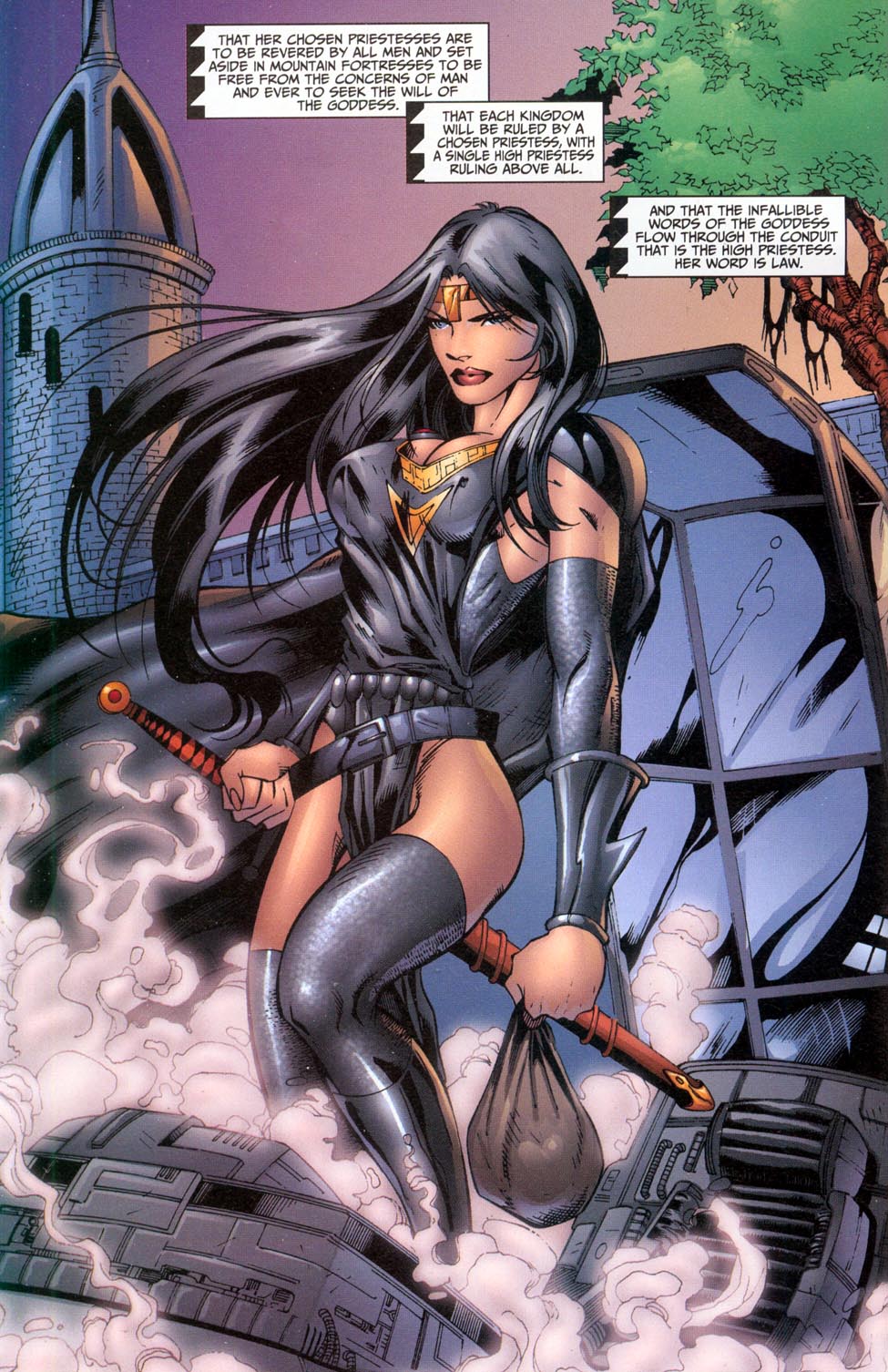 Read online Lady Pendragon (1998) comic -  Issue #0 - 22