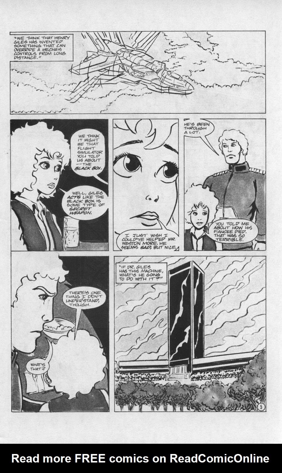 Read online Robotech II: The Sentinels - CyberPirates comic -  Issue #4 - 7
