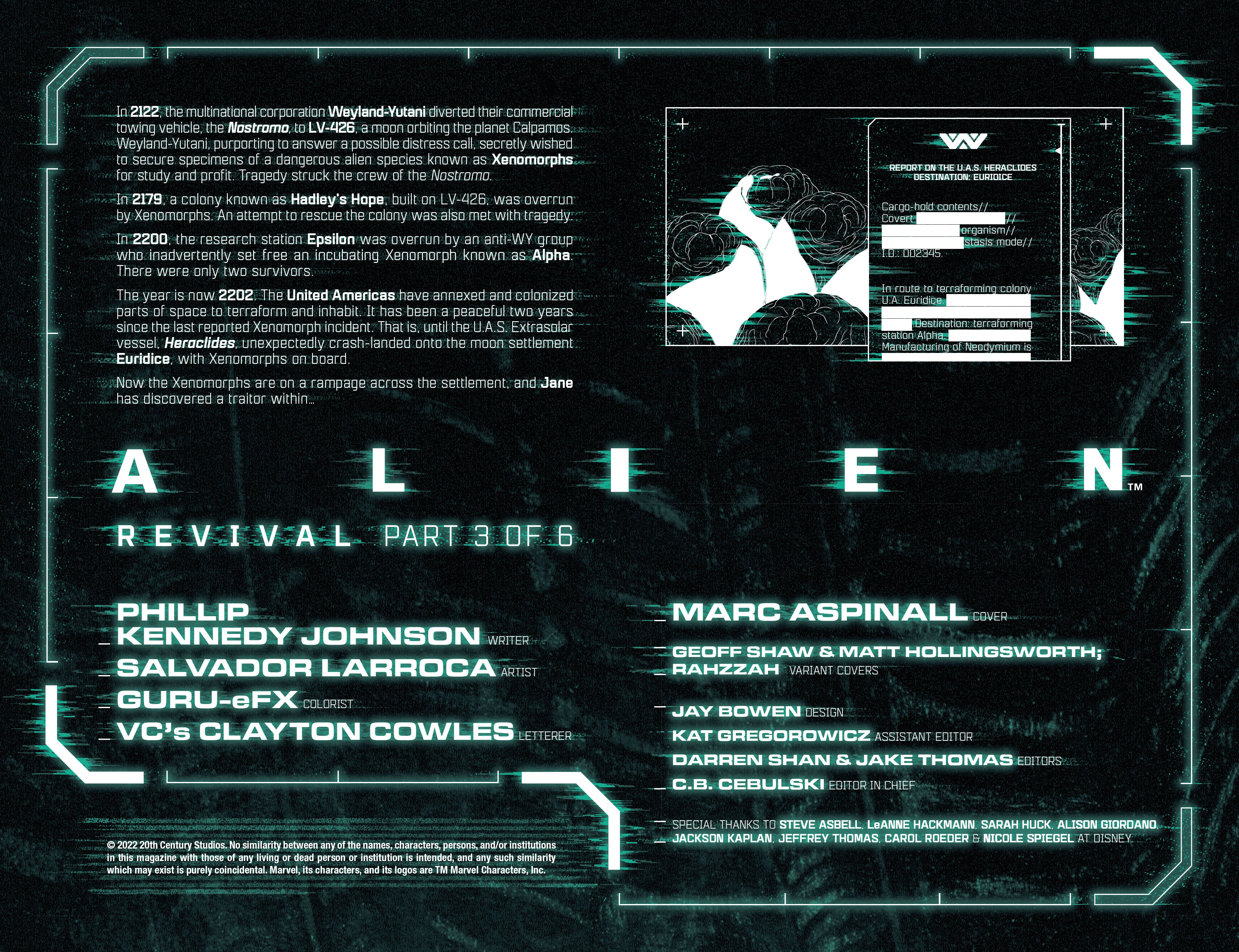 Read online Alien (2021) comic -  Issue #9 - 3