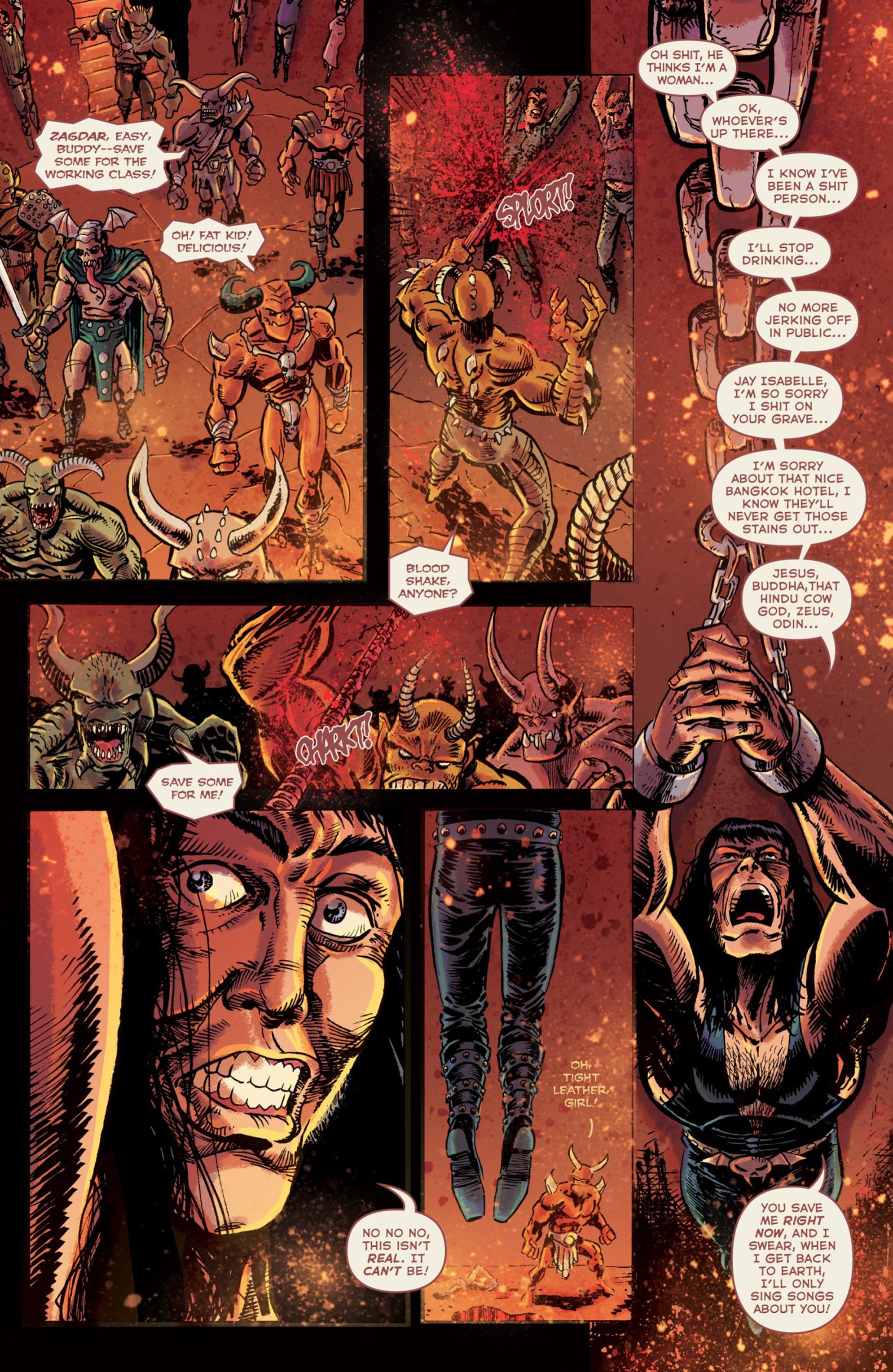 Read online Gods of Brutality comic -  Issue # TPB - 13