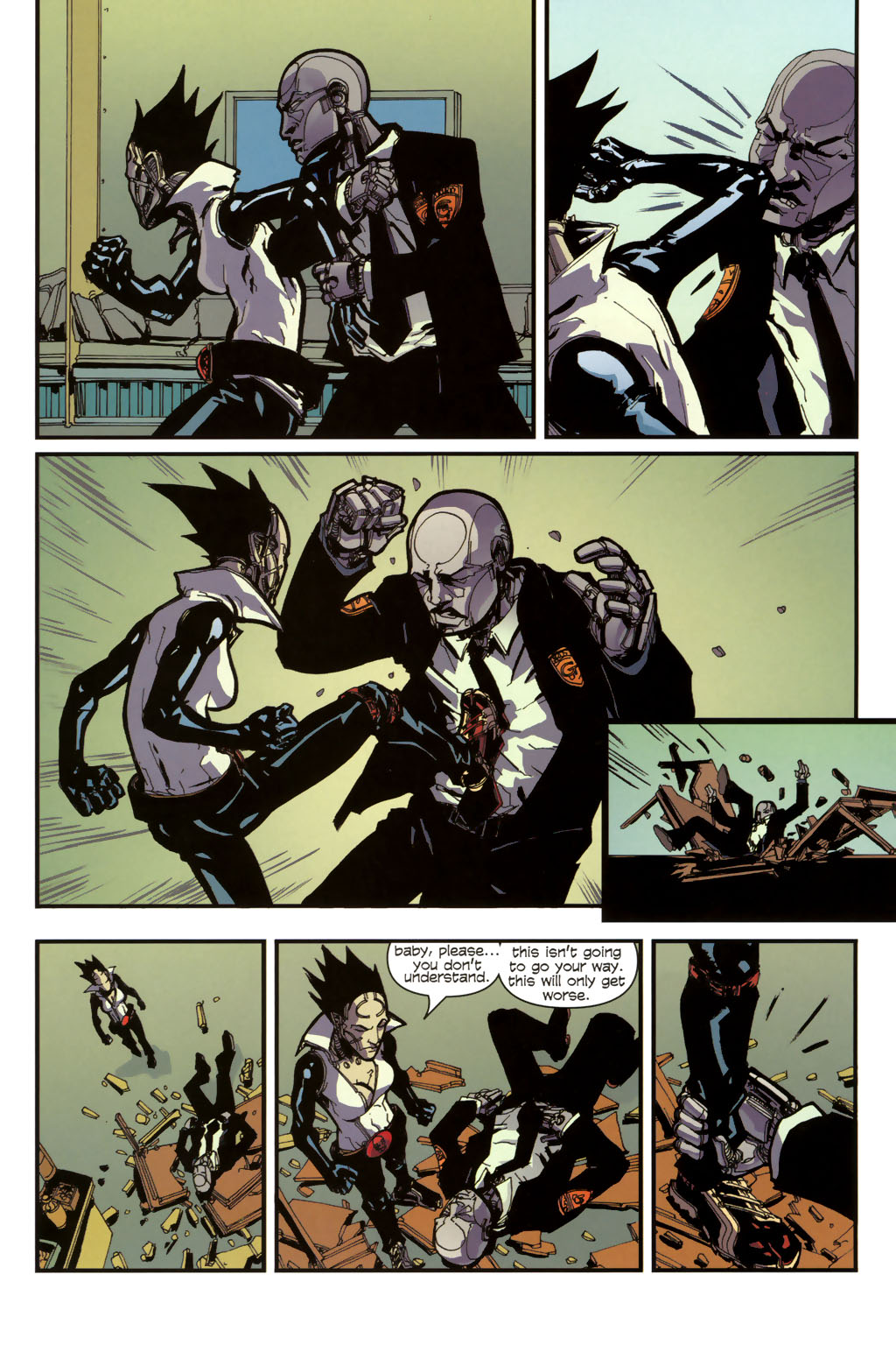 Read online NYC Mech: beta LOVE comic -  Issue #6 - 18