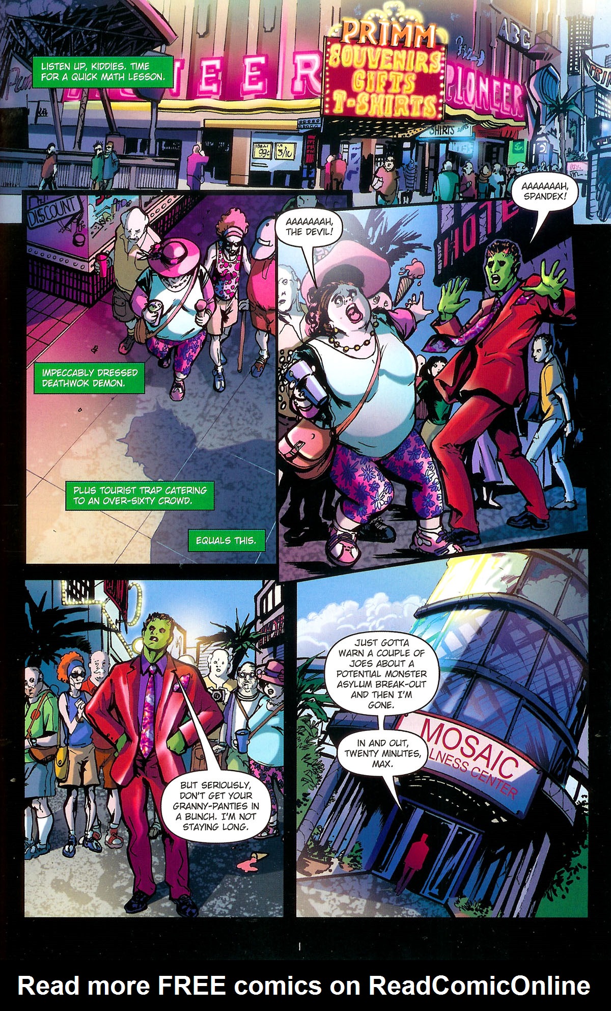 Read online Spike: Asylum comic -  Issue #4 - 3
