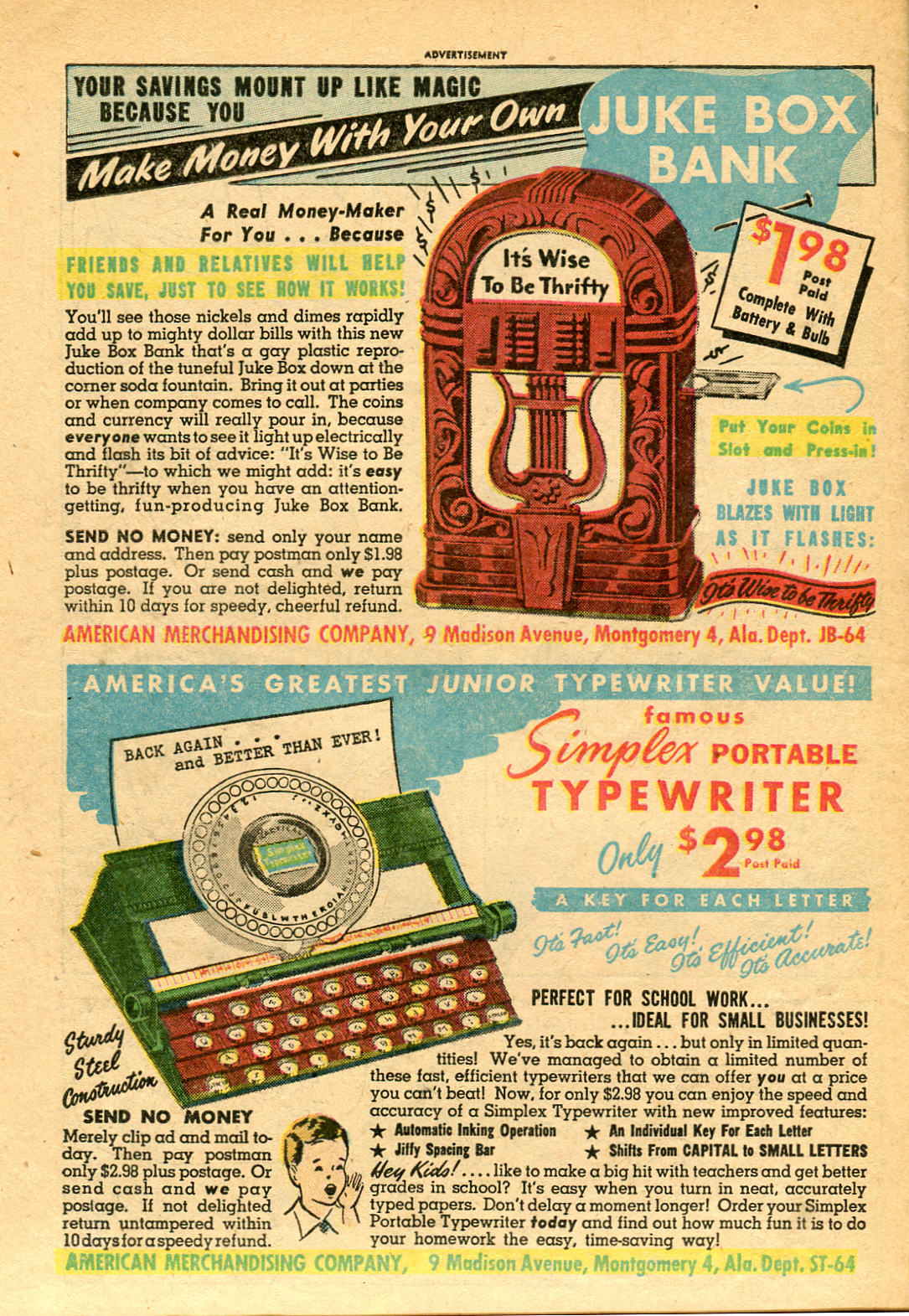 Read online Paul Terry's Mighty Mouse Comics comic -  Issue #8 - 34