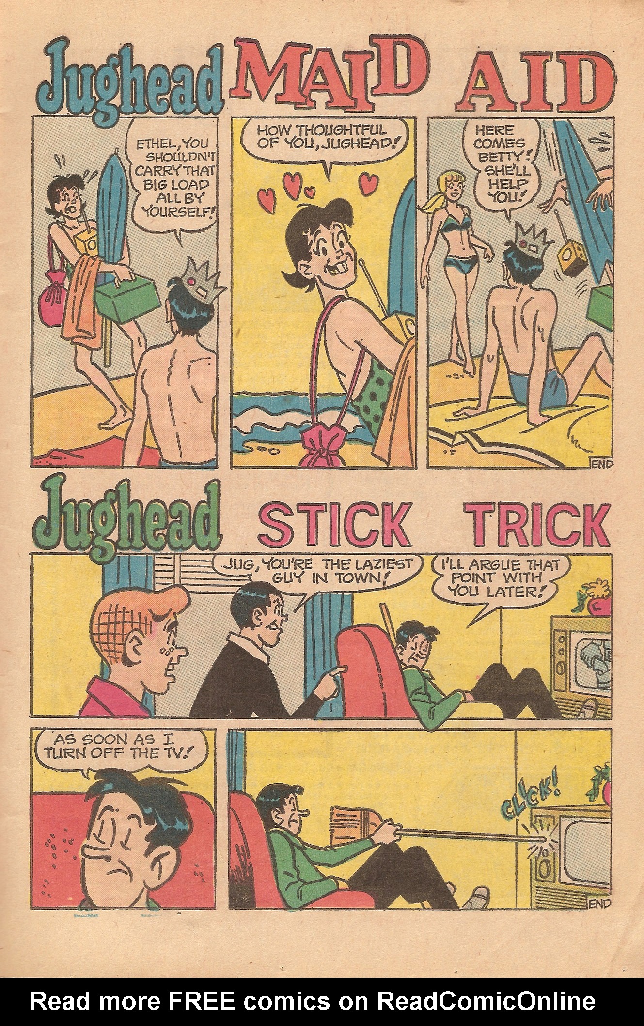 Read online Jughead's Jokes comic -  Issue #35 - 11