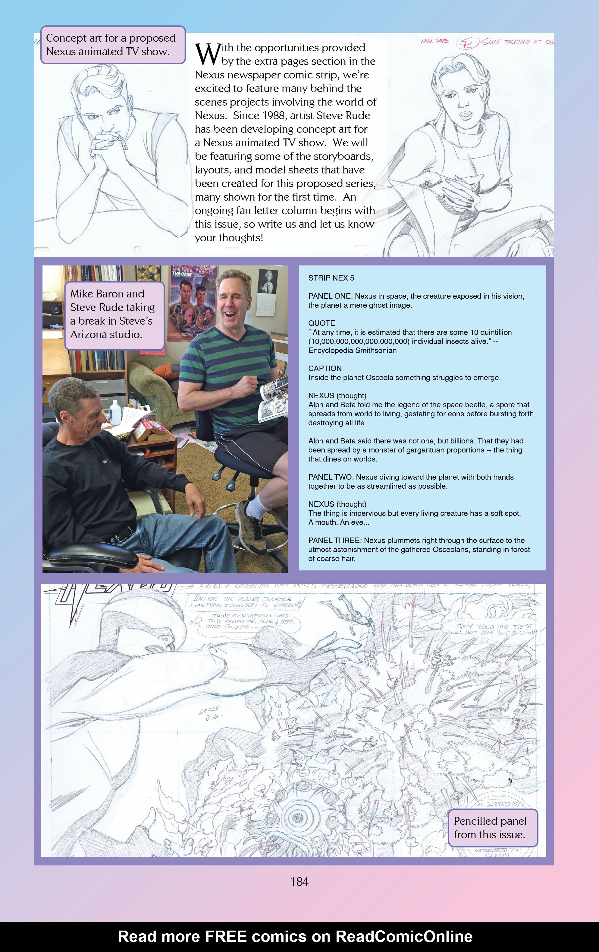 Read online Nexus Newspaper Strips: The Coming of Gourmando comic -  Issue # TPB (Part 2) - 83