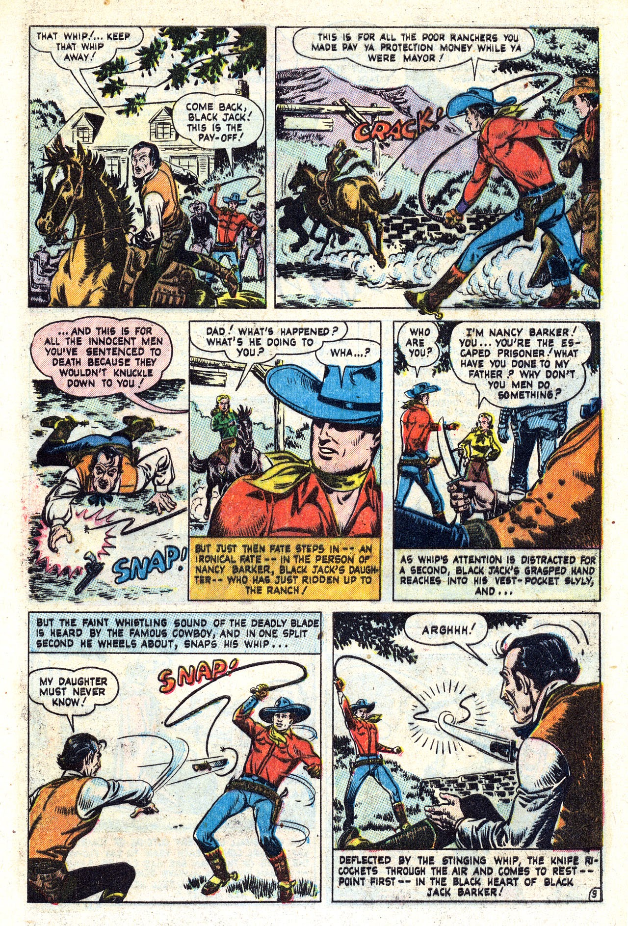 Read online Whip Wilson comic -  Issue #9 - 11