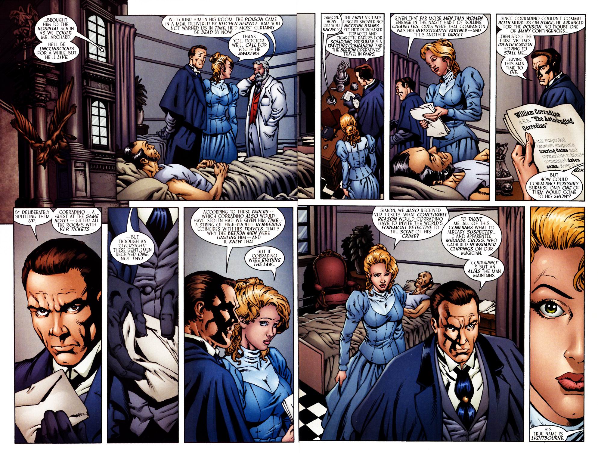 Read online Ruse comic -  Issue #6 - 7