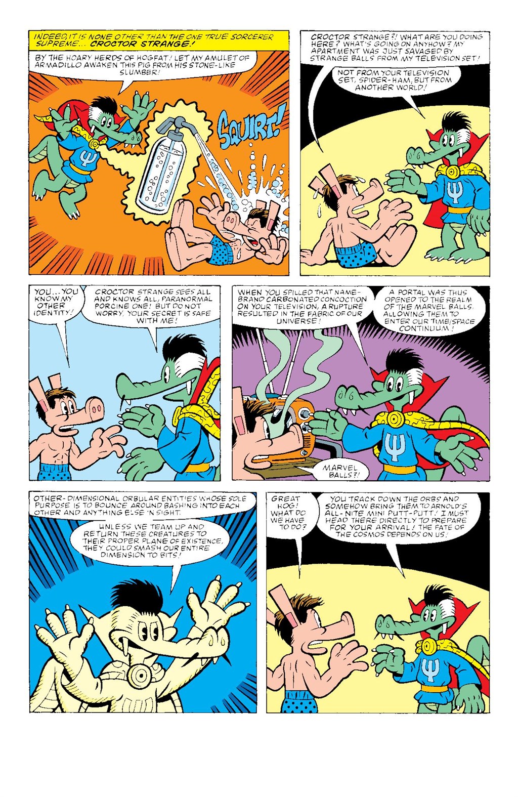 Read online Spider-Man: Spider-Verse comic -  Issue # Spider-Ham - 26