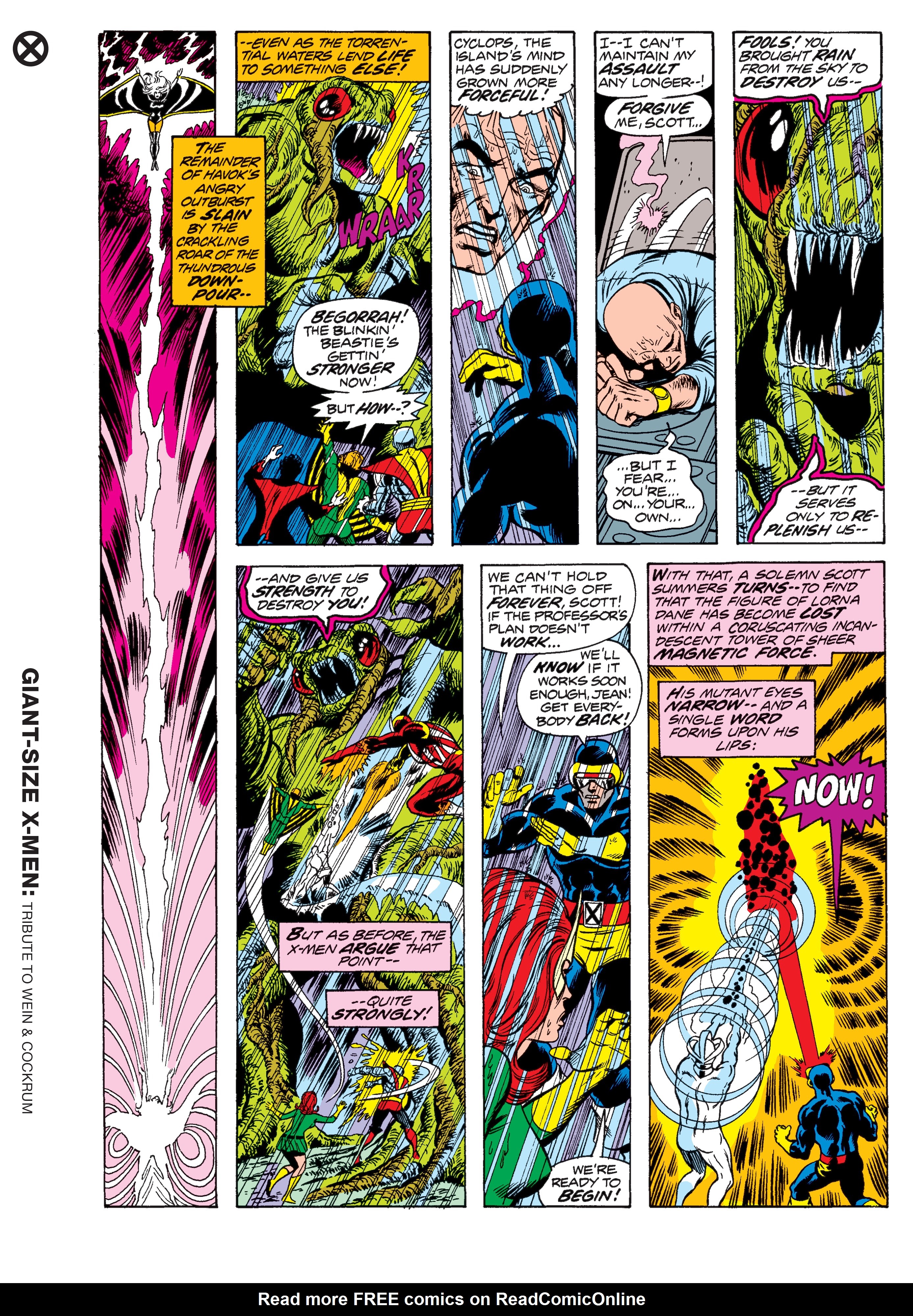 Read online Giant-Size X-Men: Tribute To Wein & Cockrum Gallery Edition comic -  Issue # TPB (Part 1) - 75