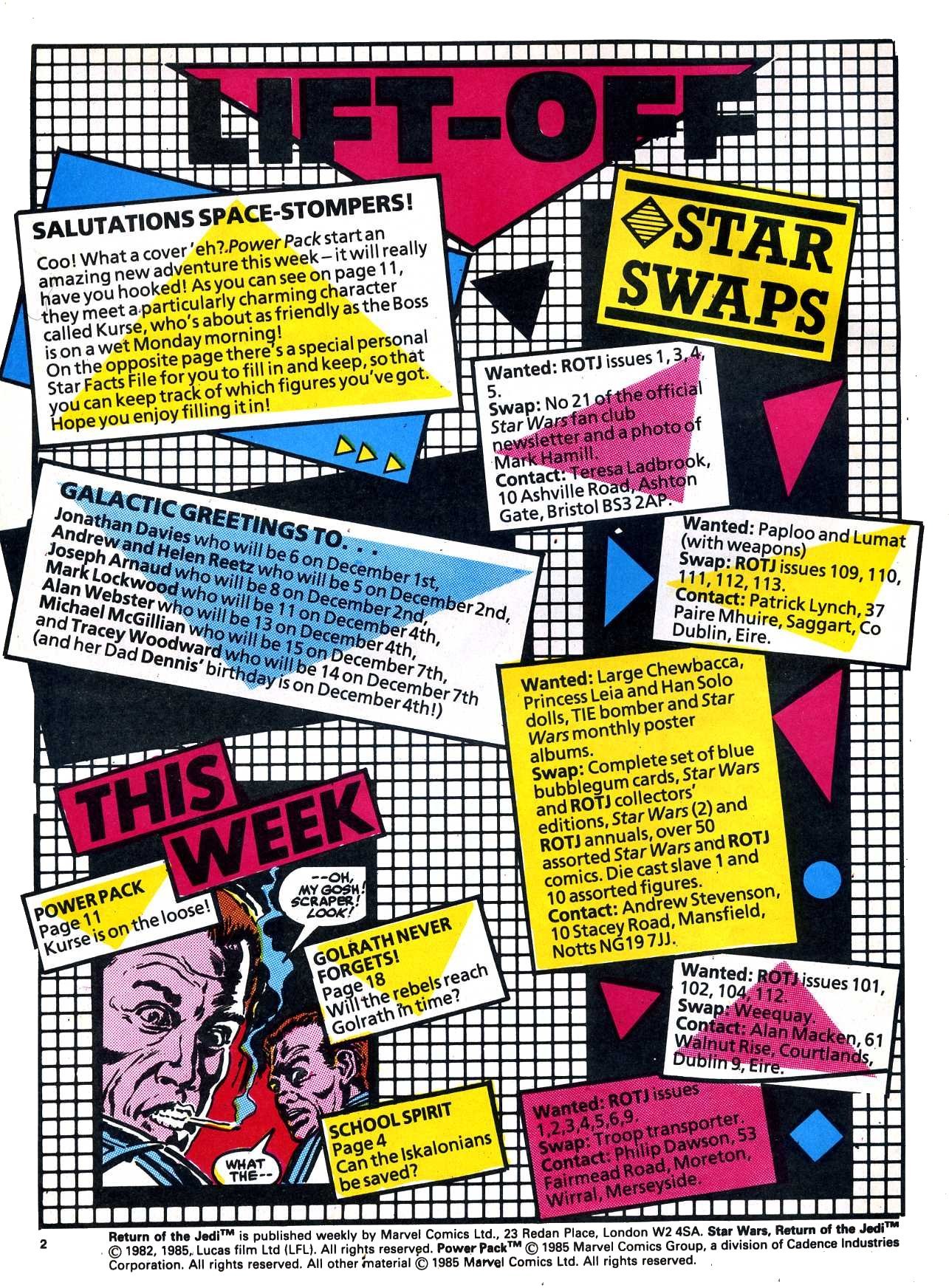 Read online Return of the Jedi comic -  Issue #129 - 2