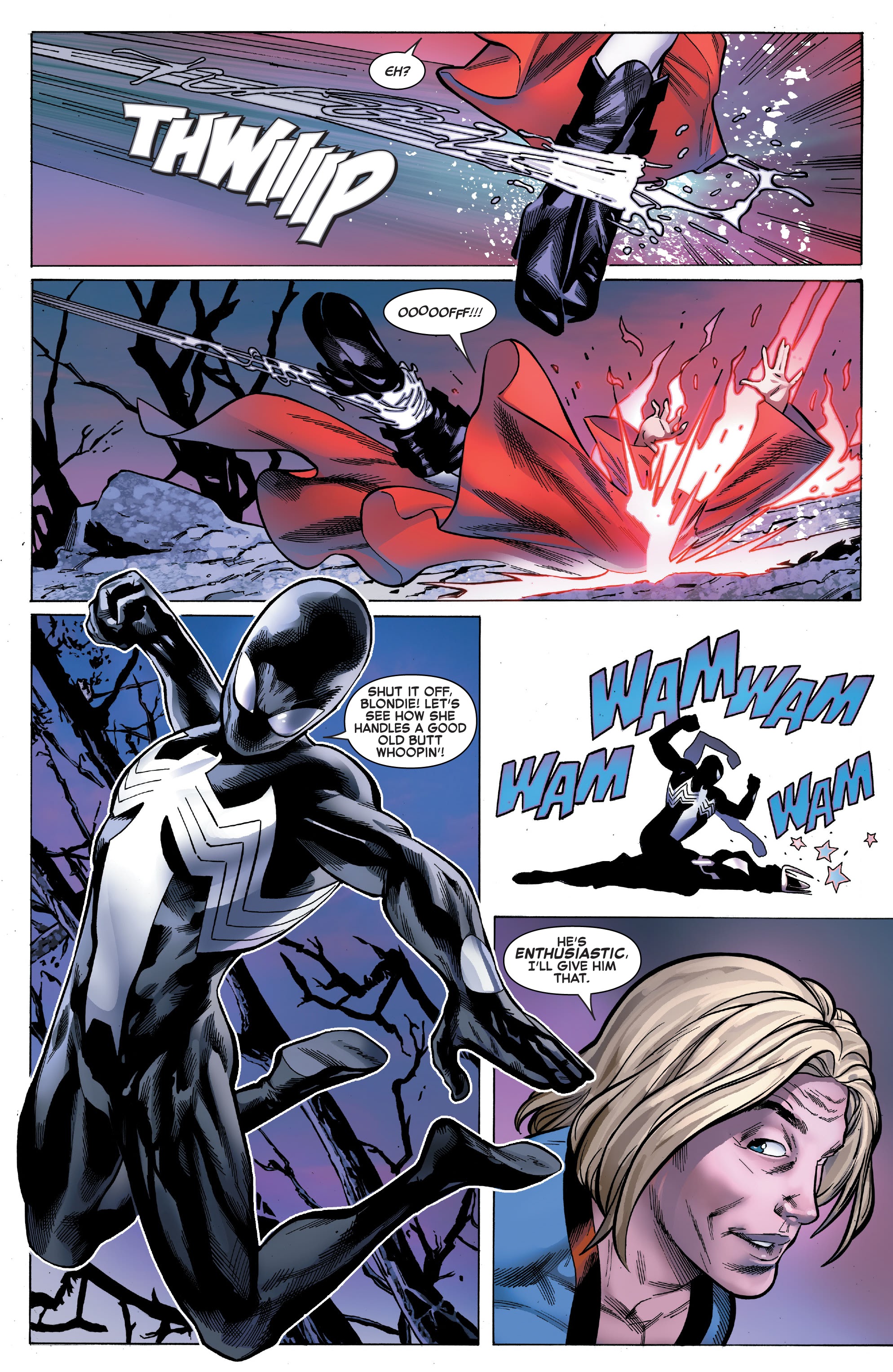 Read online Symbiote Spider-Man: Crossroads comic -  Issue #5 - 6