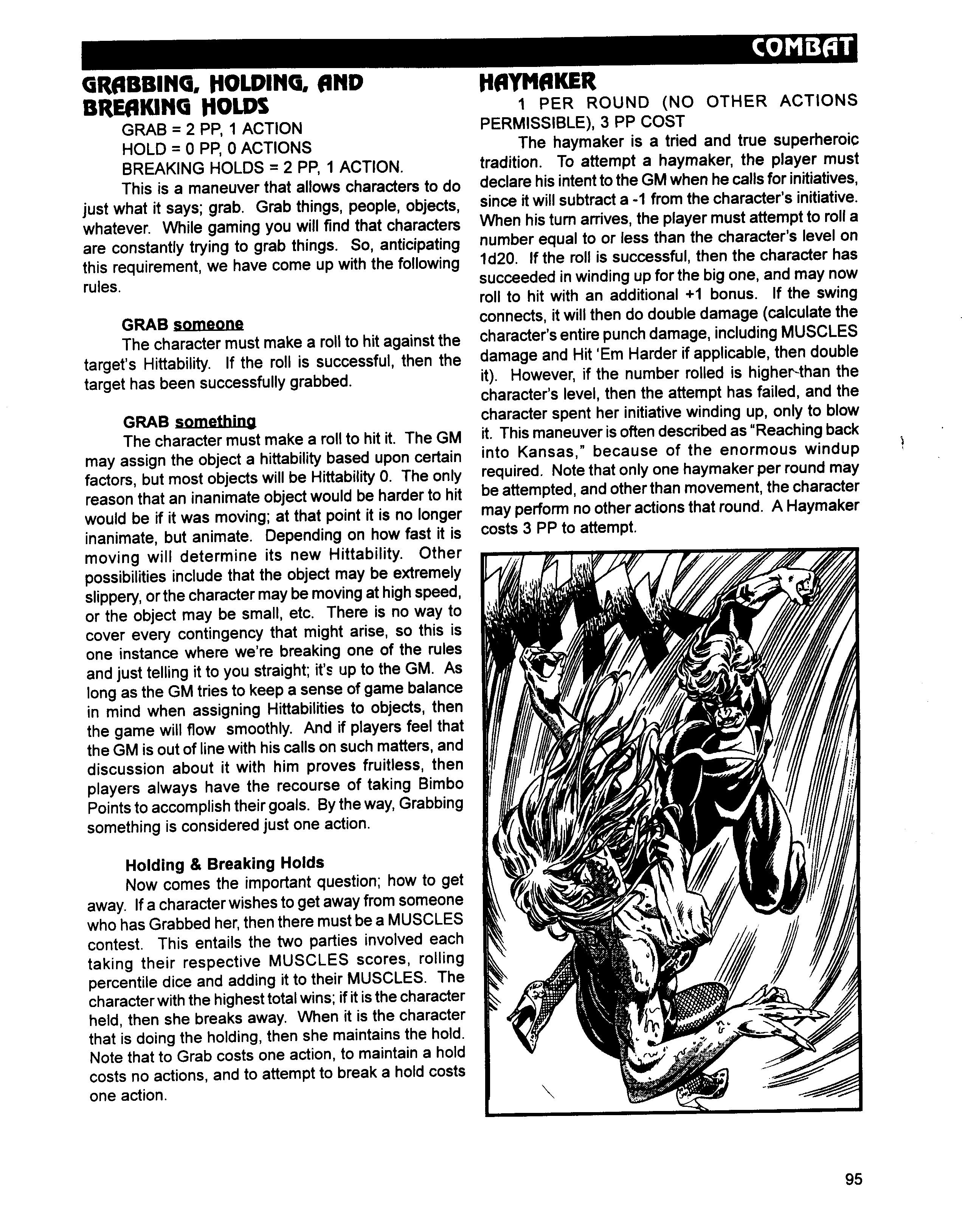 Read online Superbabes: The Femforce Role-Playing Game comic -  Issue # TPB - 97