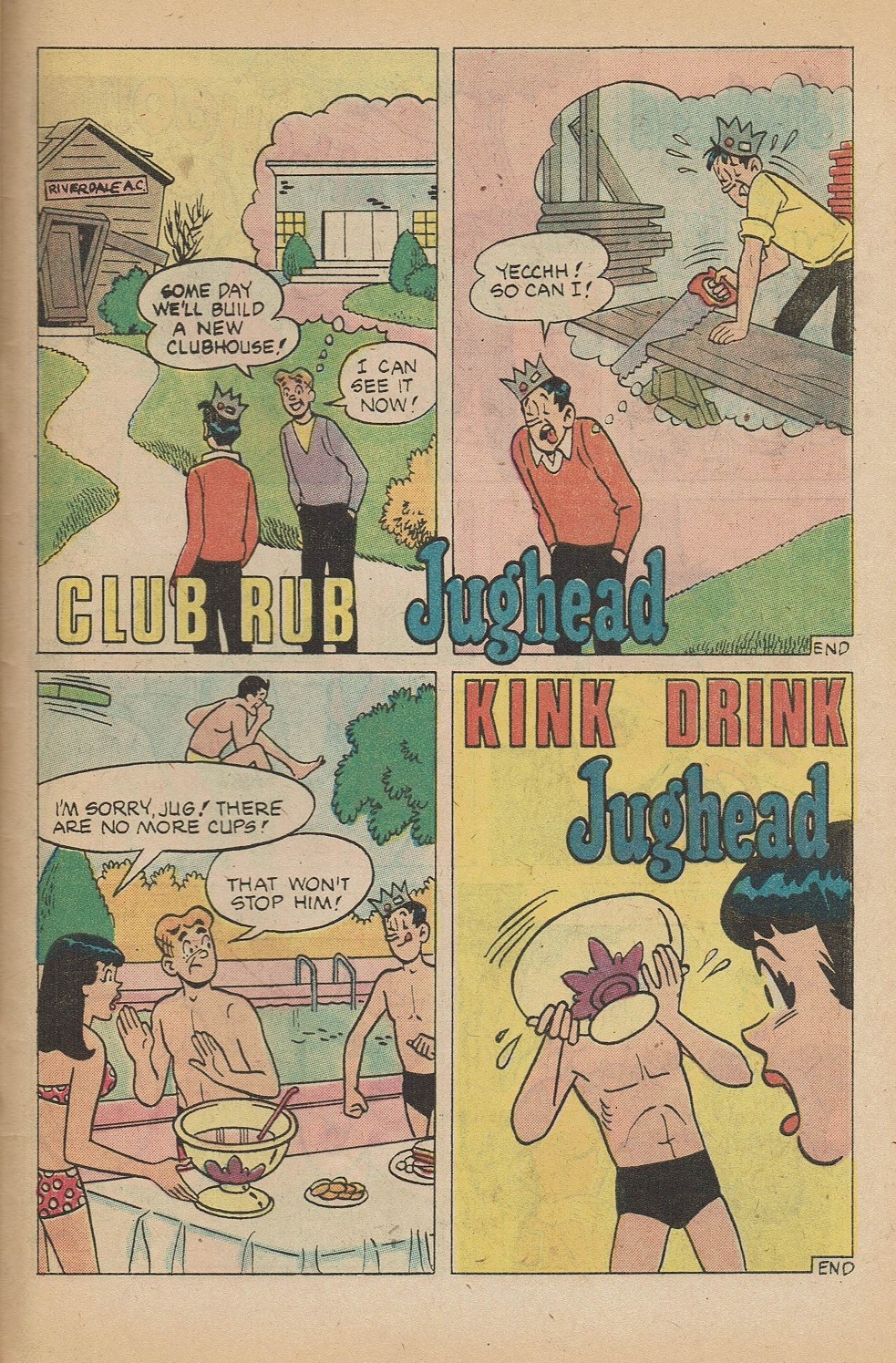 Read online Jughead's Jokes comic -  Issue #30 - 44