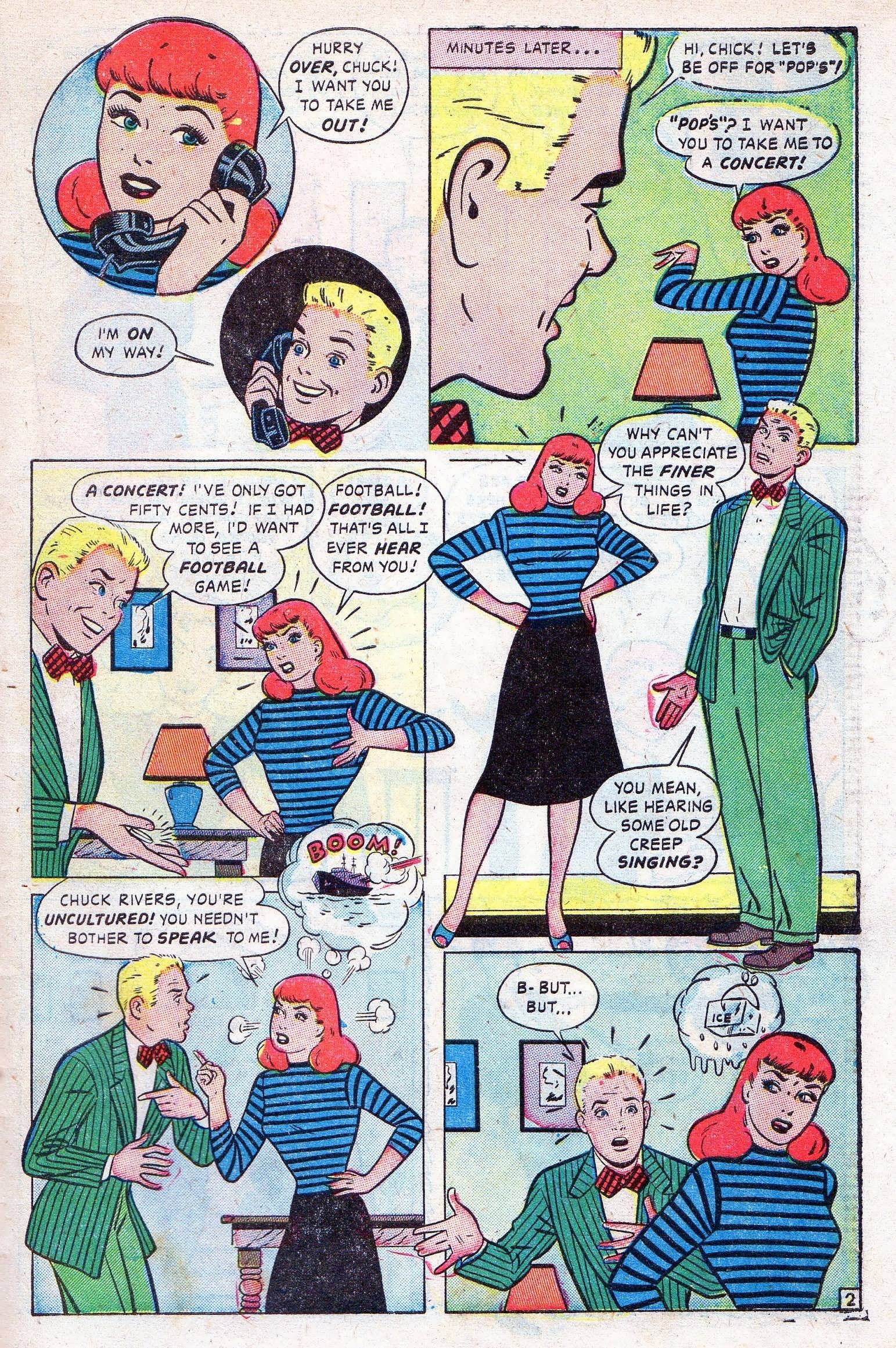 Read online Junior Miss (1947) comic -  Issue #32 - 36