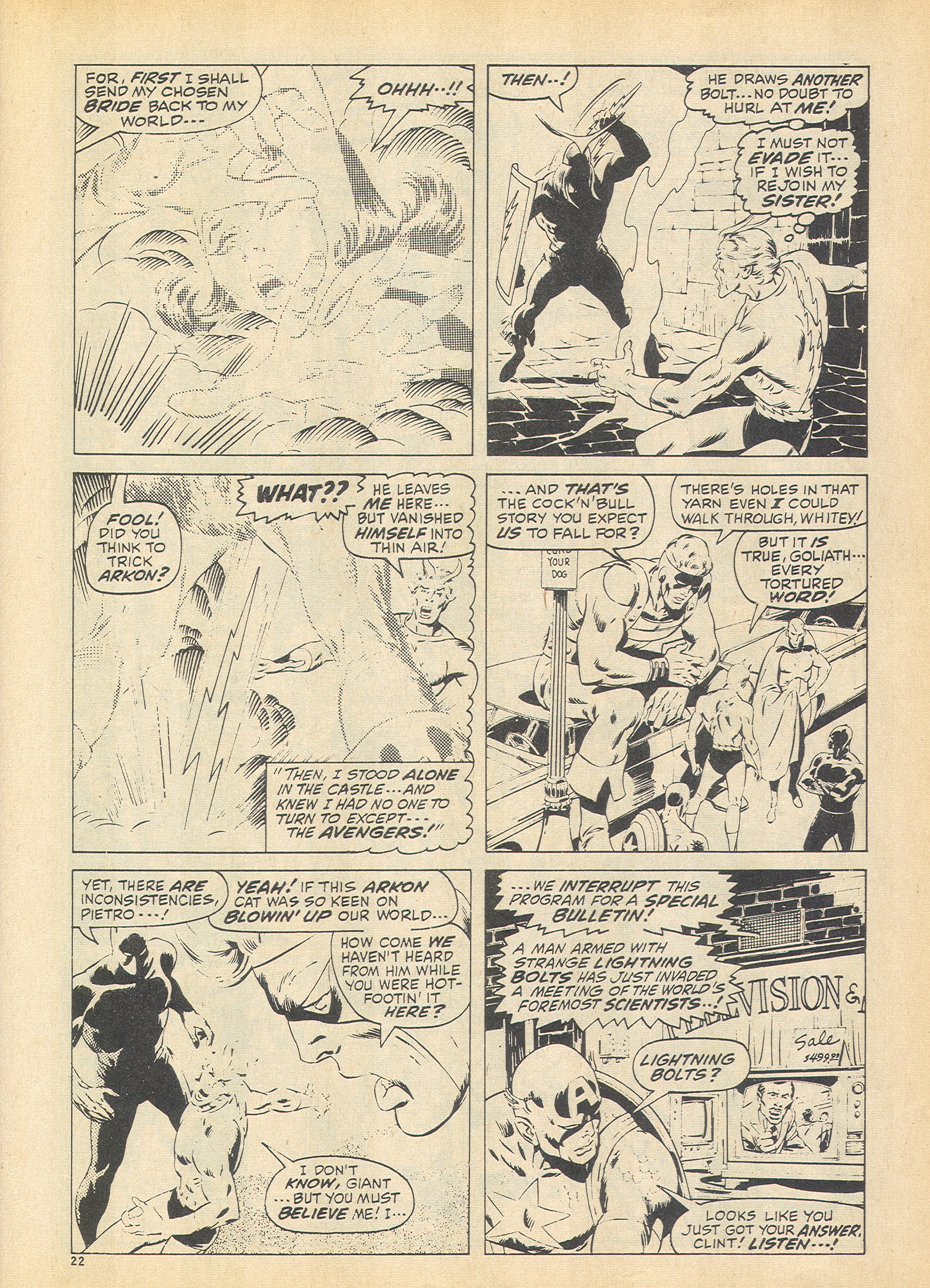 Read online The Avengers (1973) comic -  Issue #115 - 22