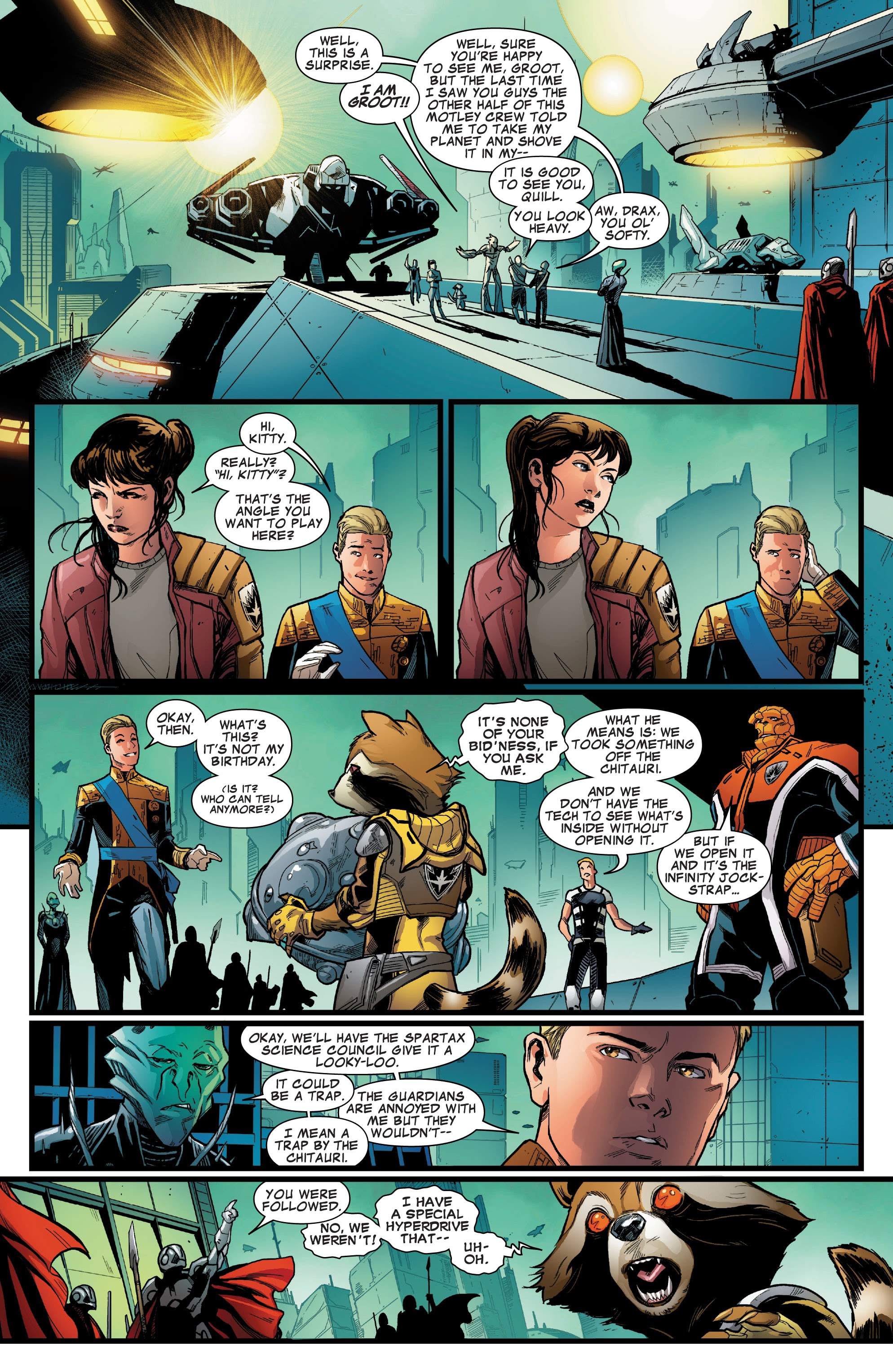 Read online Guardians Of The Galaxy by Brian Michael Bendis comic -  Issue # TPB 4 (Part 1) - 19