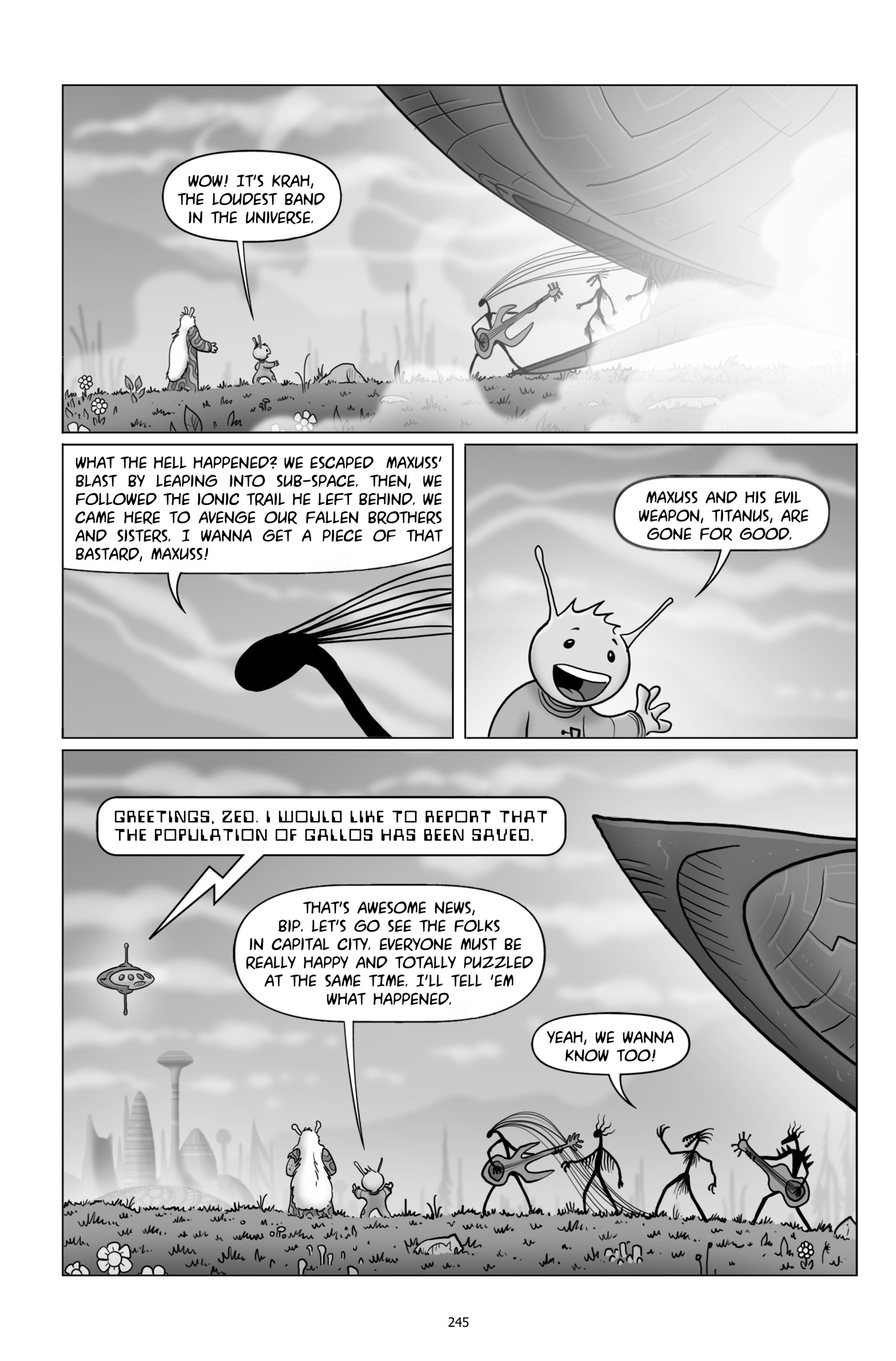 Read online Zed: A Cosmic Tale comic -  Issue # TPB (Part 3) - 44