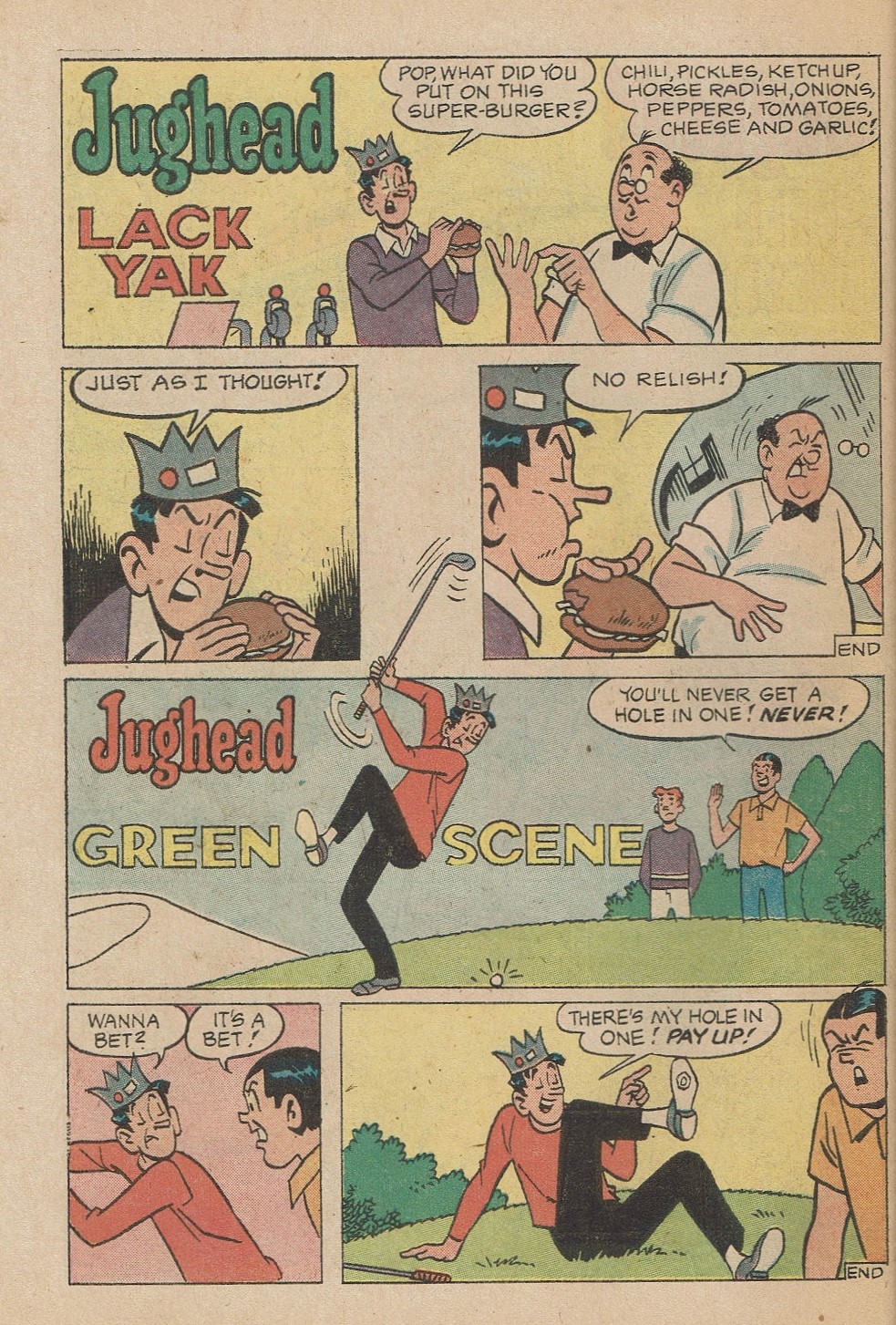 Read online Jughead's Jokes comic -  Issue #31 - 45