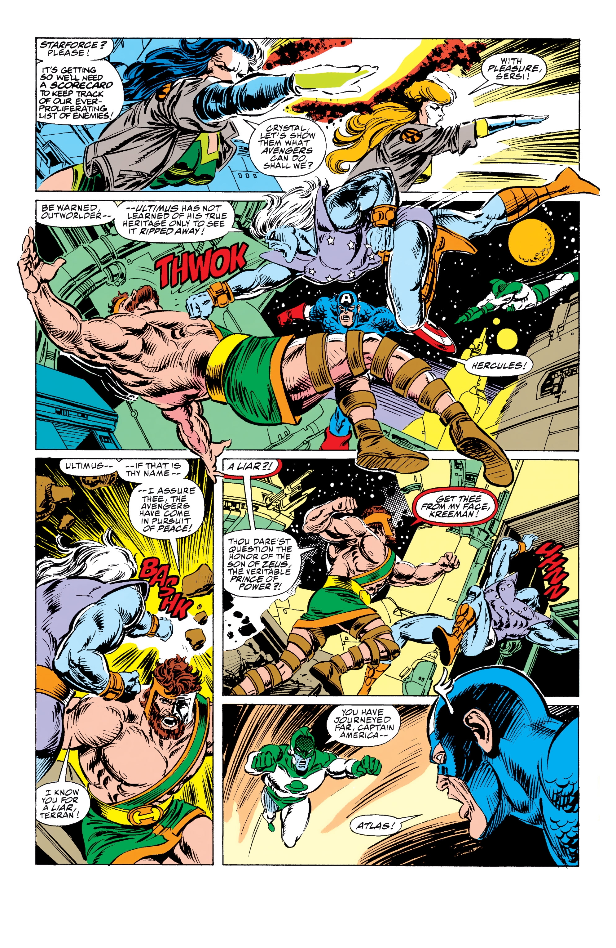 Read online Avengers Epic Collection: Operation Galactic Storm comic -  Issue # TPB (Part 3) - 55