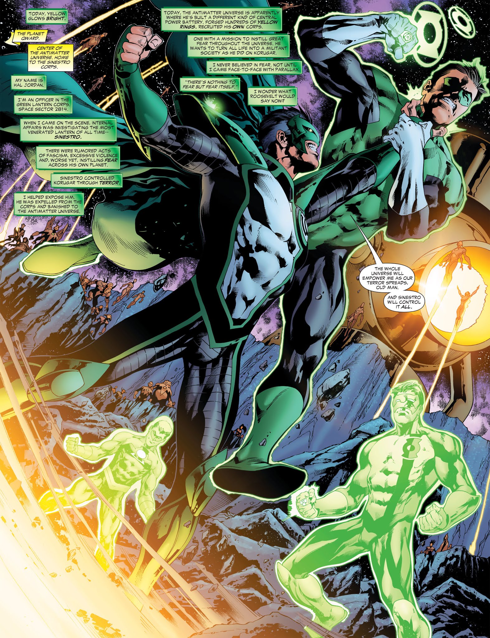 Read online Green Lantern (2005) comic -  Issue # _TPB 4 (Part 1) - 95