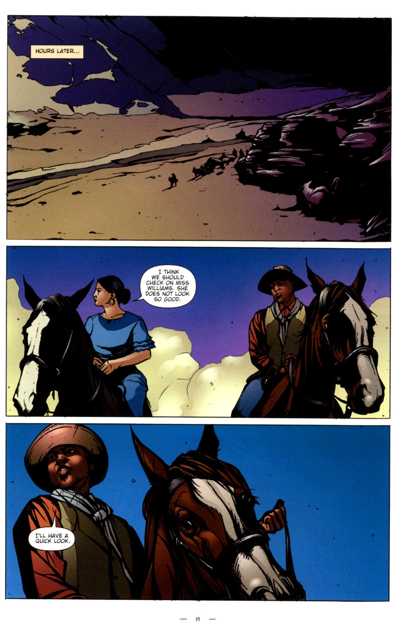 Read online Desperadoes: Banners of Gold comic -  Issue #3 - 20