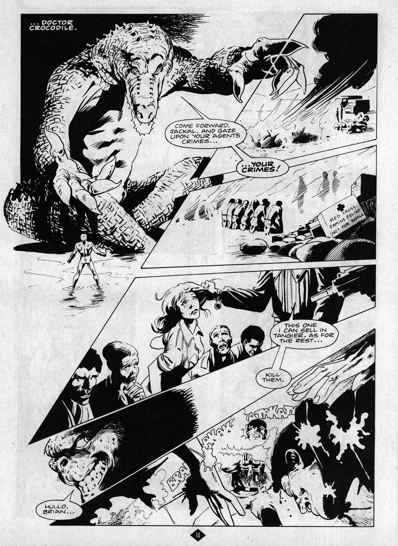 Read online Captain Britain (1985) comic -  Issue #10 - 10