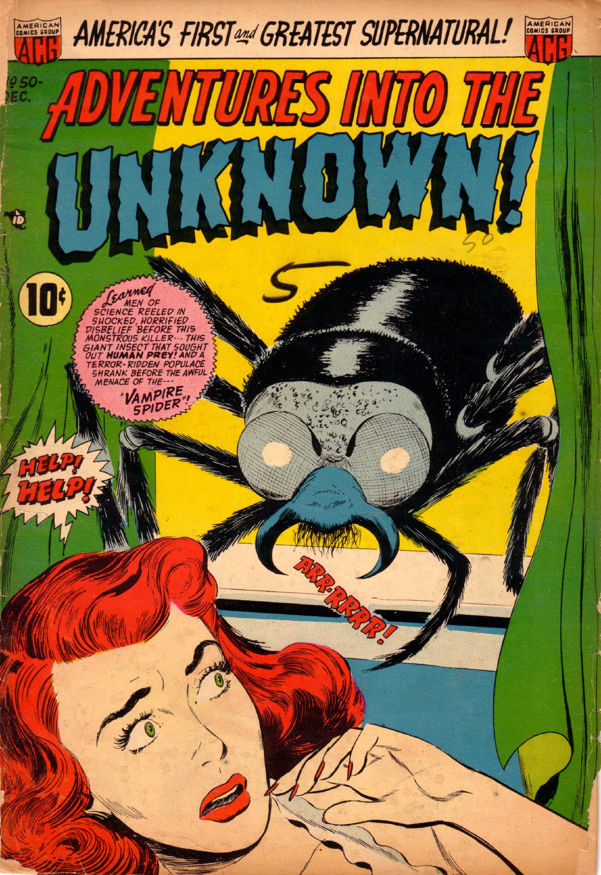 Read online Adventures Into The Unknown comic -  Issue #50 - 2