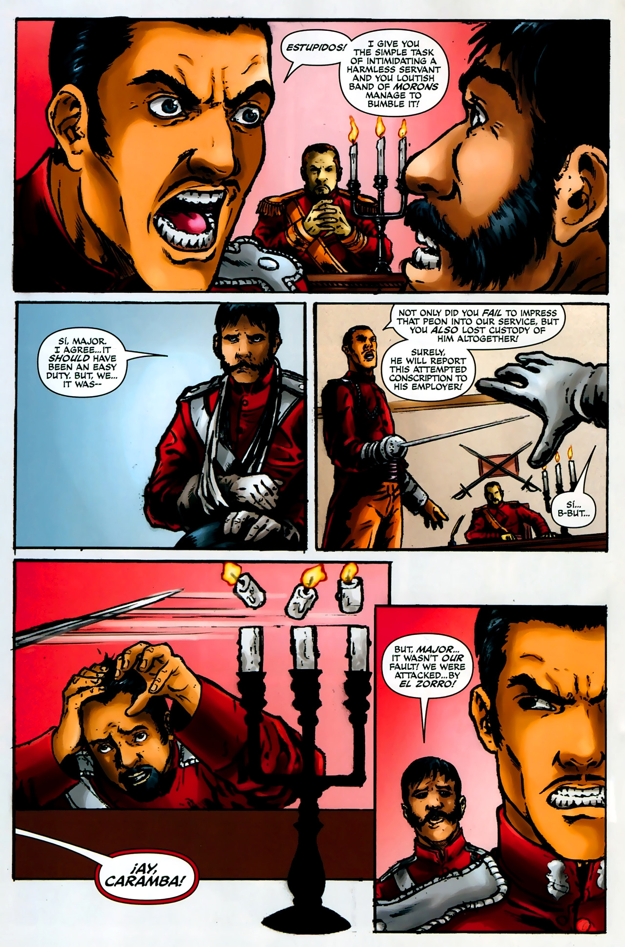 Read online Zorro (2008) comic -  Issue #10 - 15