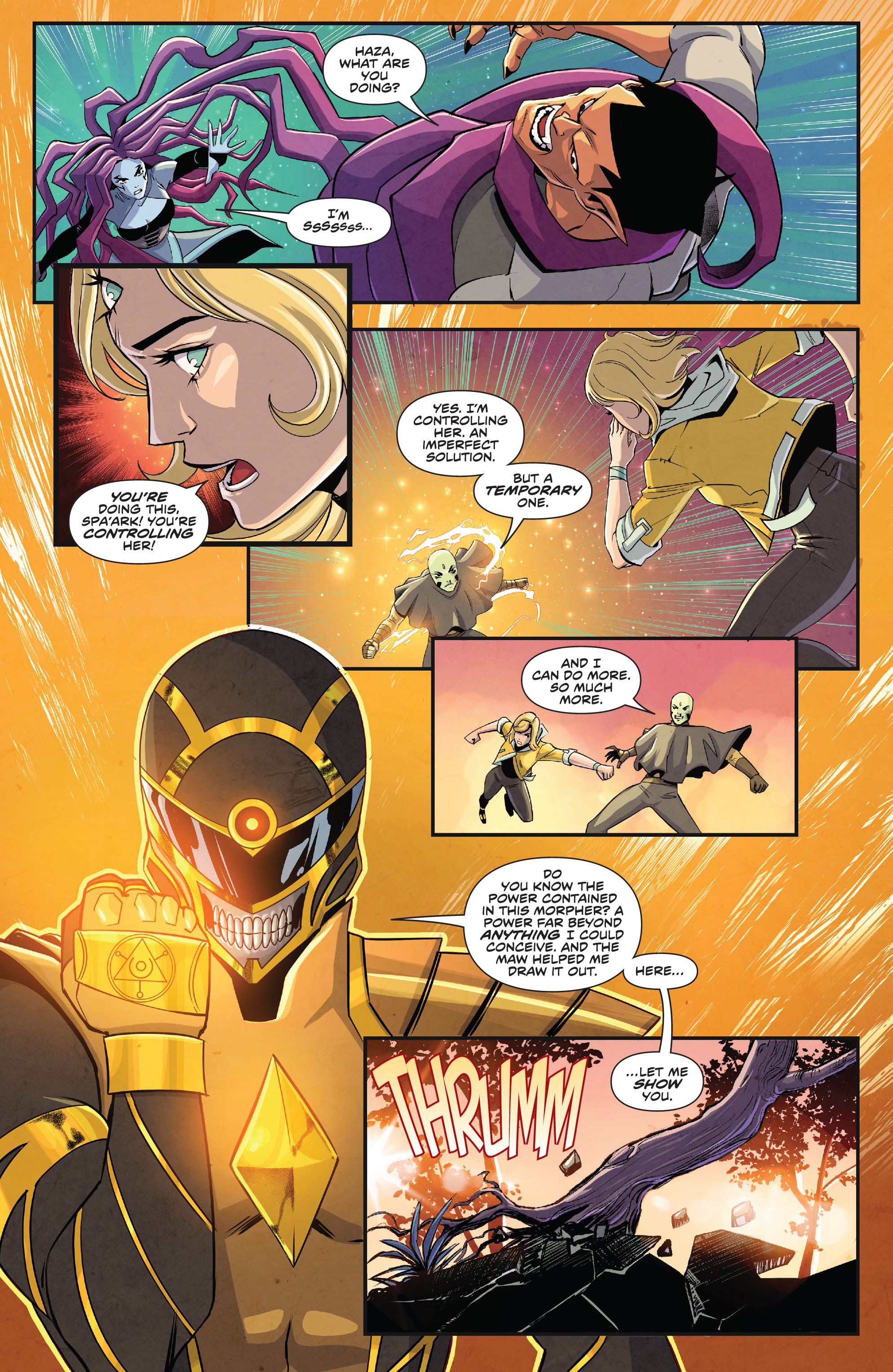 Read online Power Rangers Unlimited comic -  Issue # The Death Ranger - 31