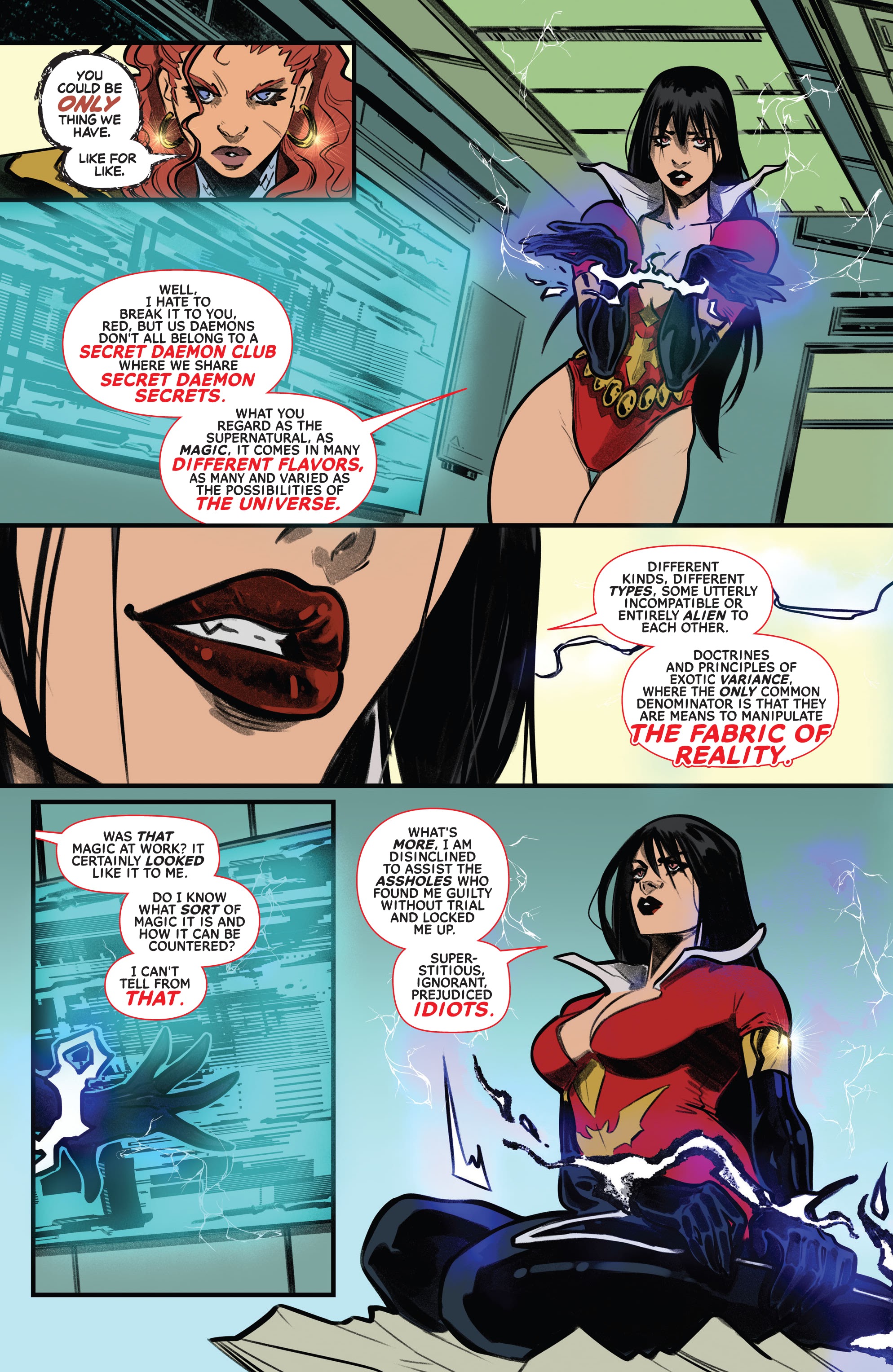 Read online Vampirella Vs. Red Sonja comic -  Issue #1 - 20