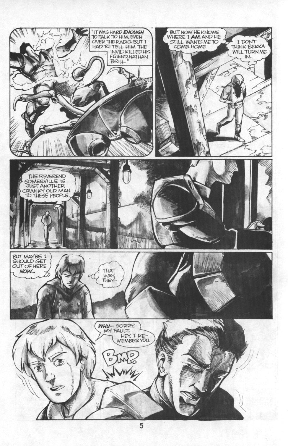 Read online Robotech: Invid War comic -  Issue #11 - 7