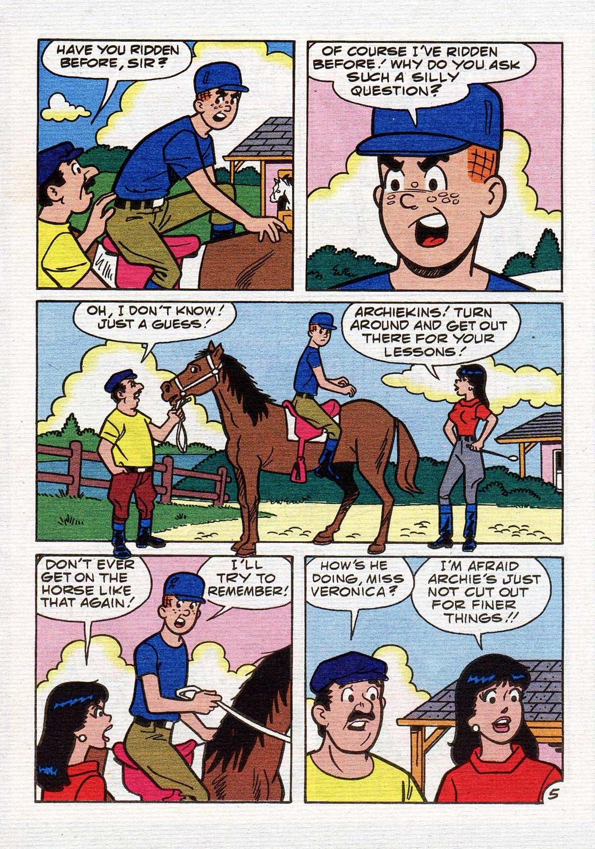 Read online Archie's Double Digest Magazine comic -  Issue #152 - 54