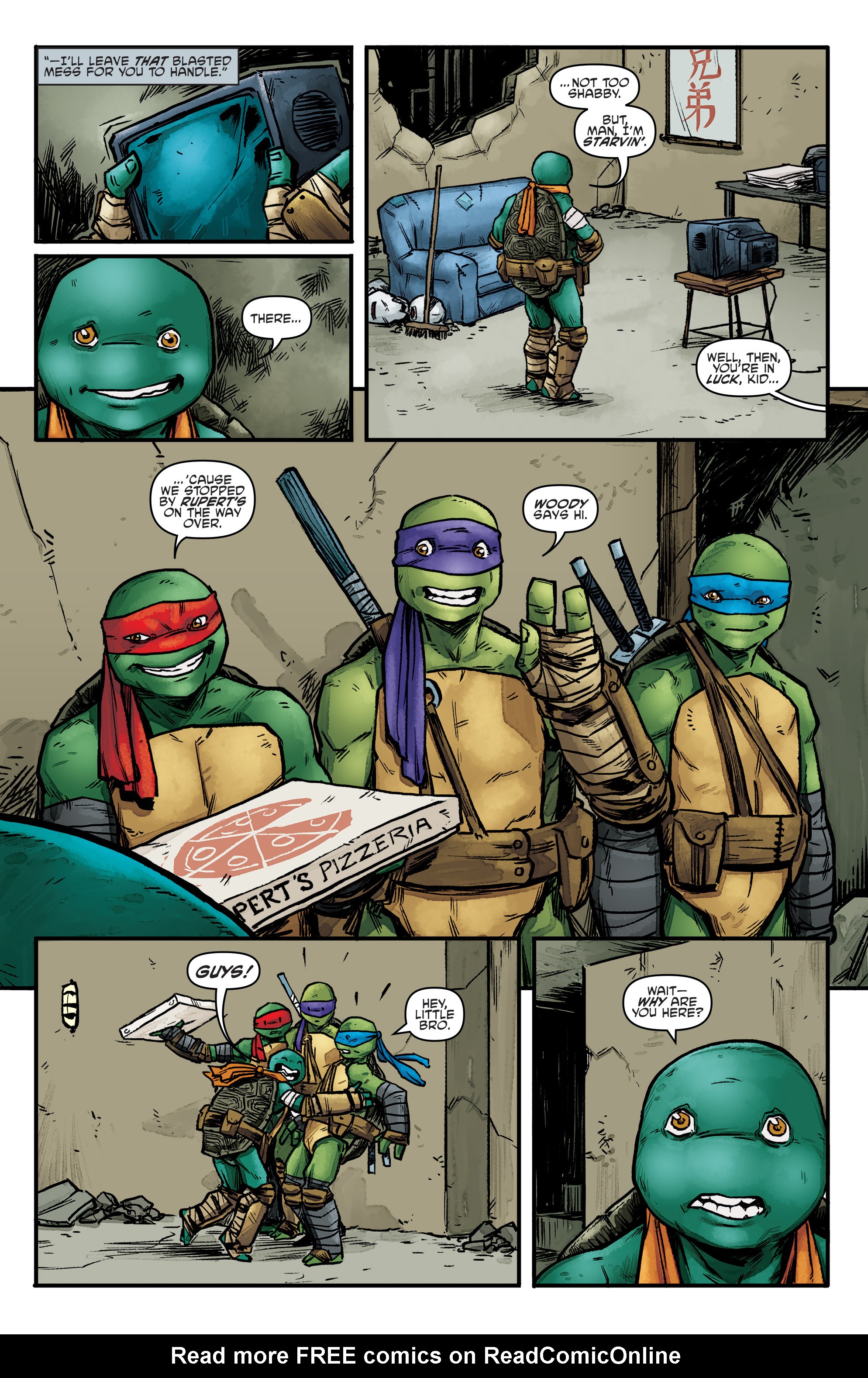 Read online Teenage Mutant Ninja Turtles (2011) comic -  Issue #55 - 21