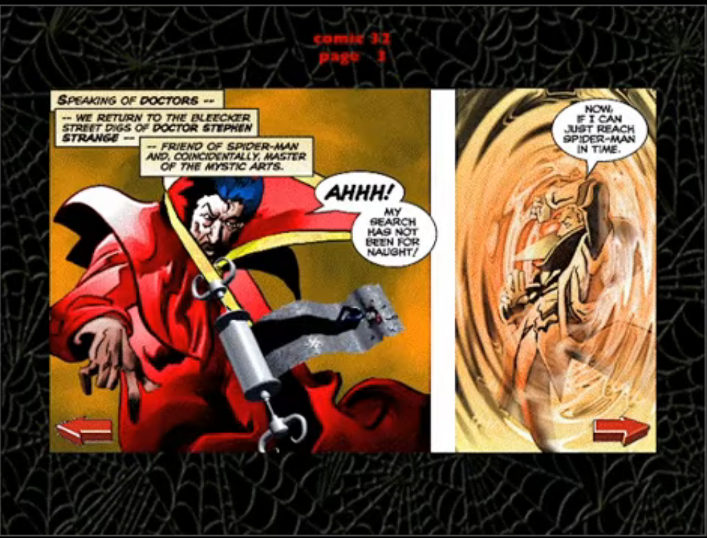 Read online Stan Lee Presents Spider-Man Cybercomic comic -  Issue #32 - 6