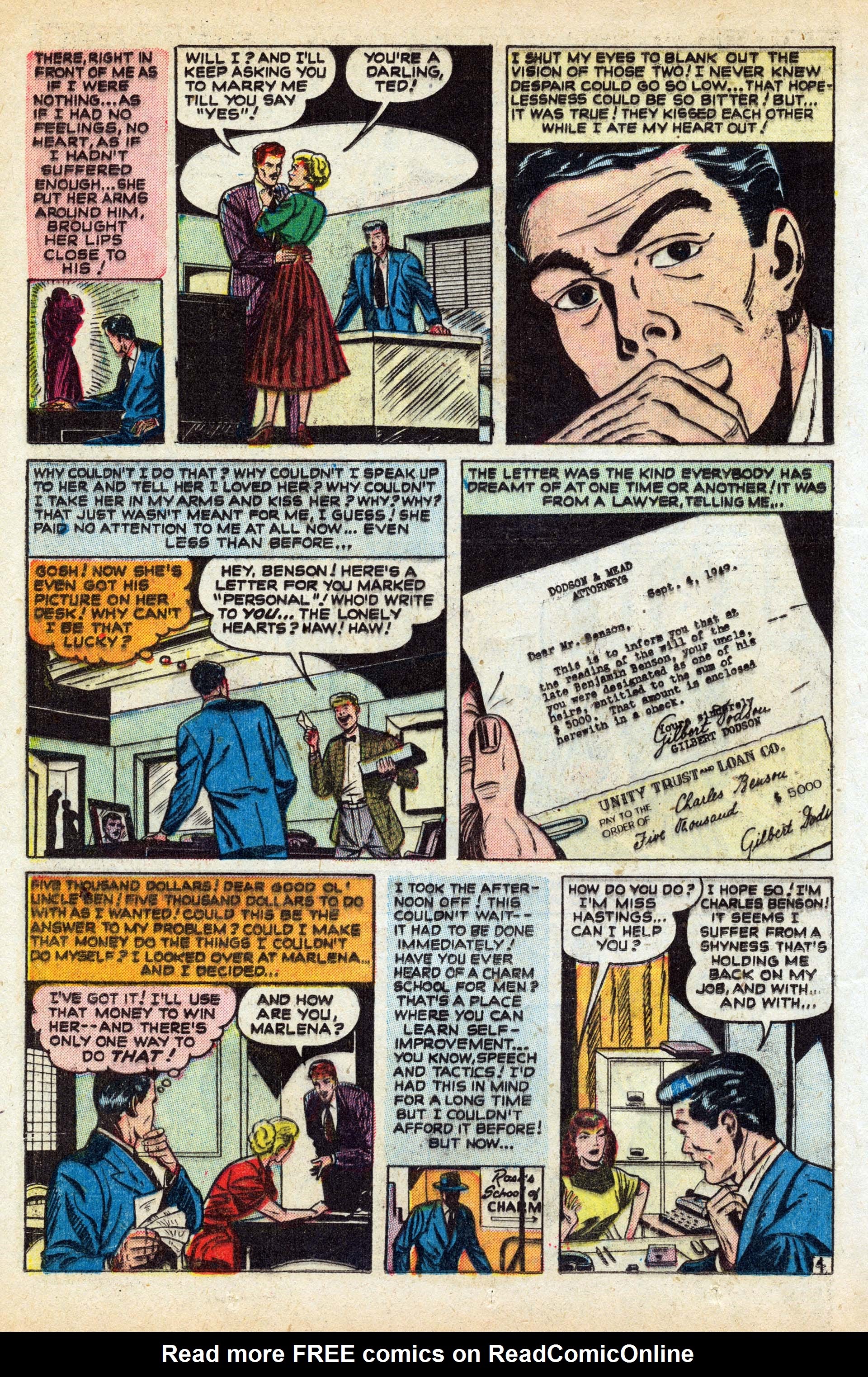 Read online Love Romances comic -  Issue #12 - 18