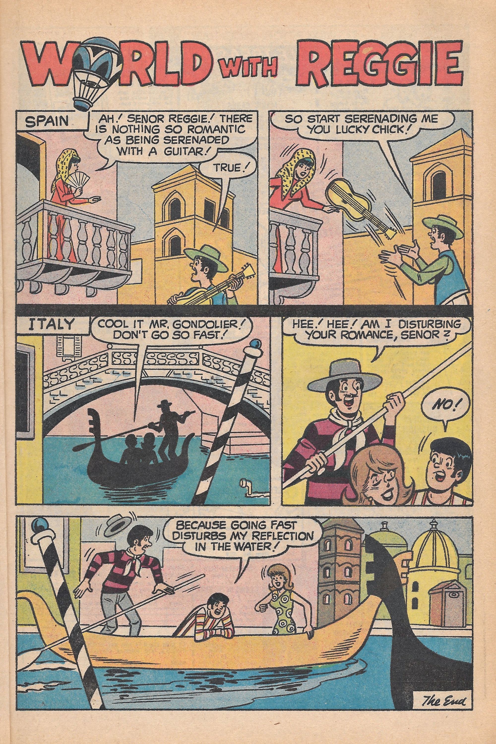 Read online Reggie's Wise Guy Jokes comic -  Issue #11 - 19