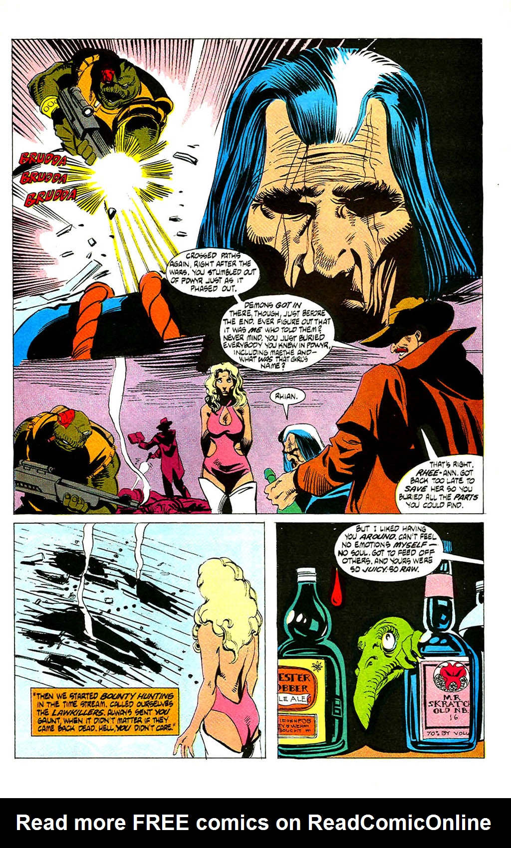 Read online Grimjack comic -  Issue #35 - 17