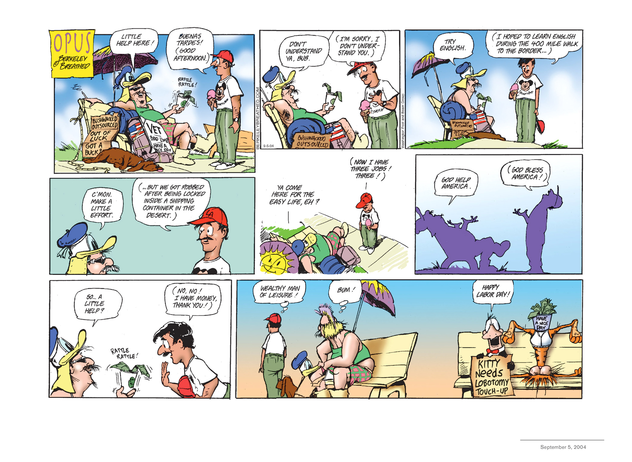 Read online Opus Complete Sunday Strips From 2003-2008 comic -  Issue # TPB (Part 1) - 48