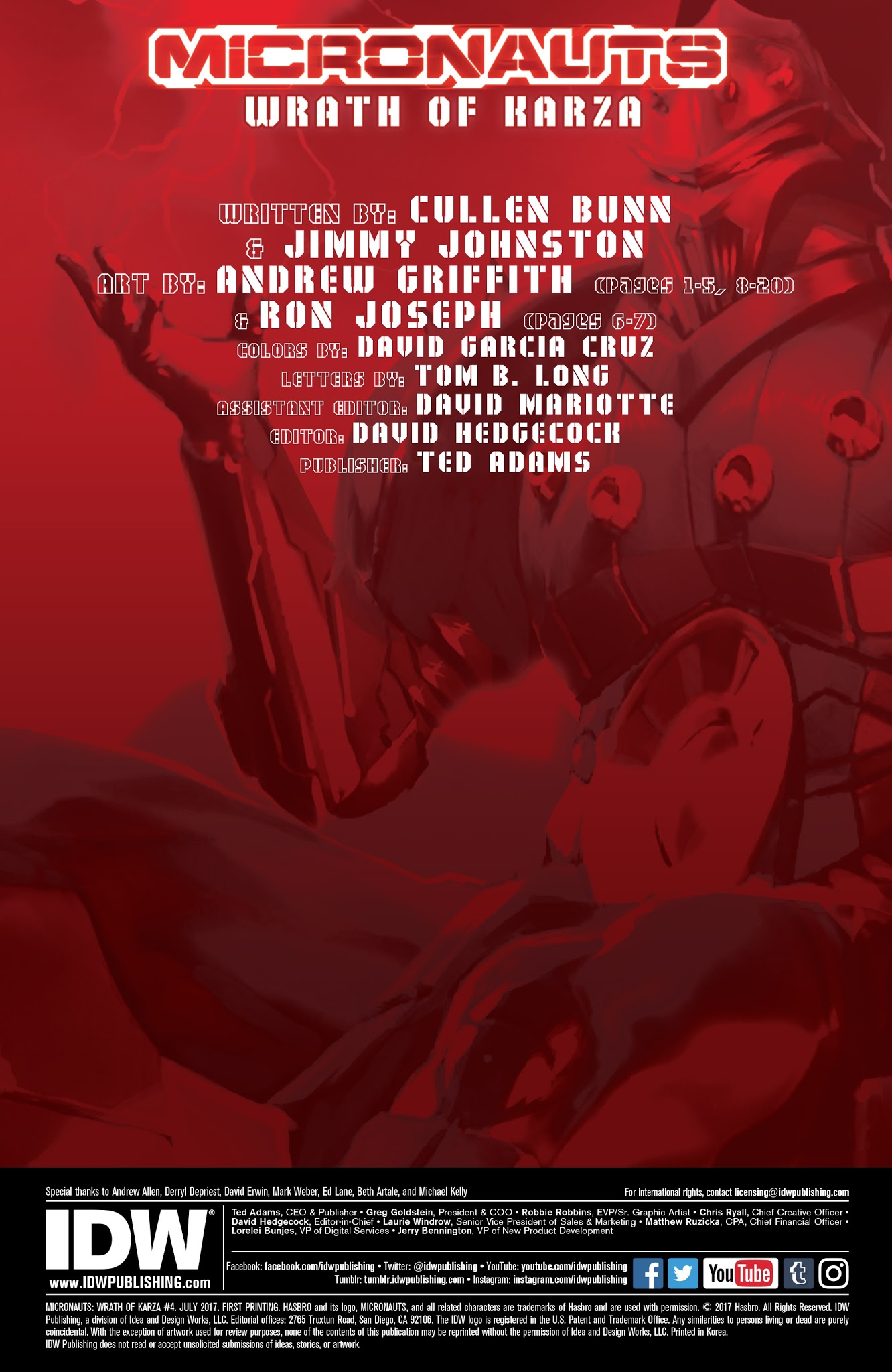 Read online Micronauts: Wrath of Karza comic -  Issue #4 - 2