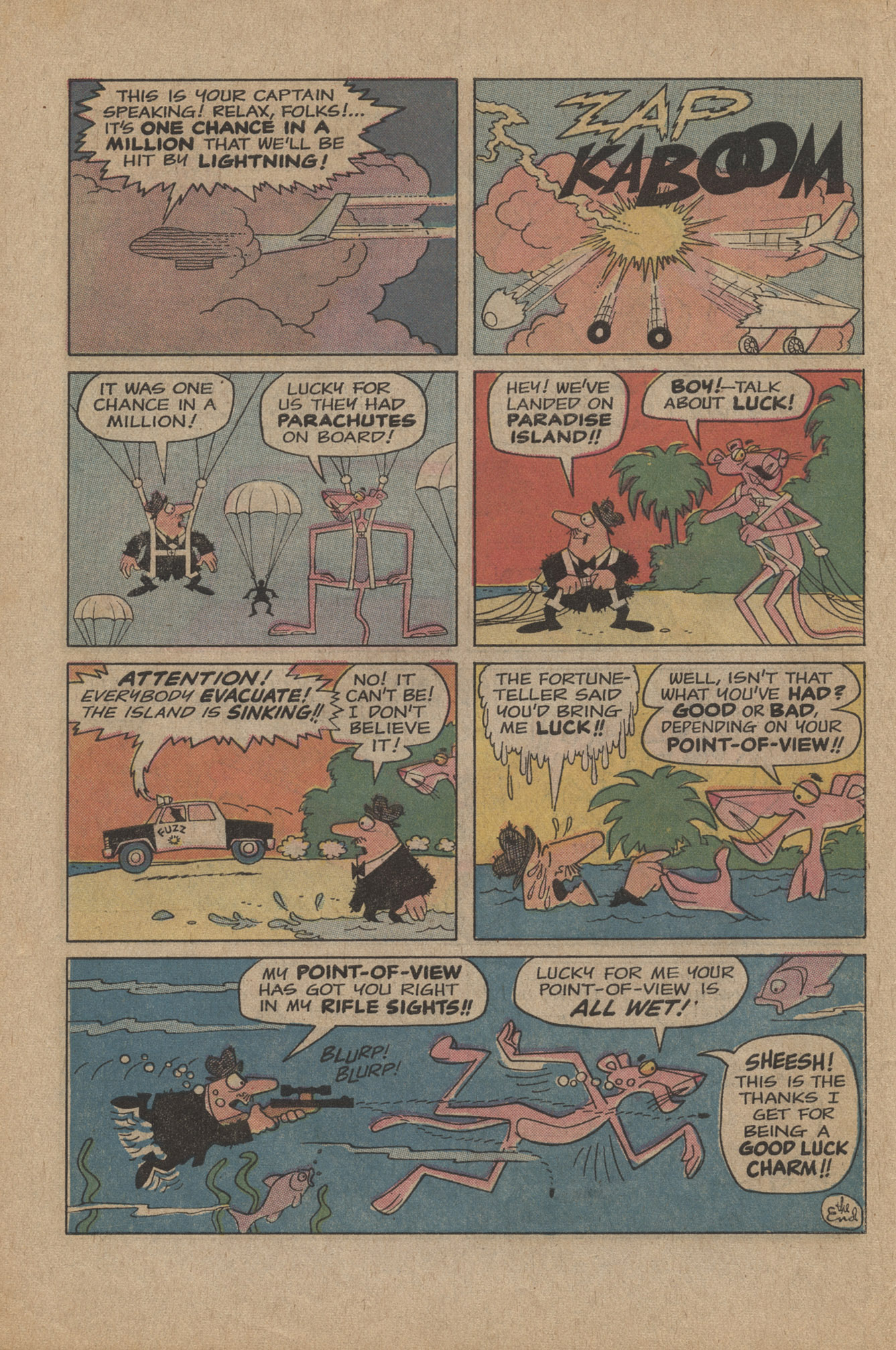Read online The Pink Panther (1971) comic -  Issue #20 - 10